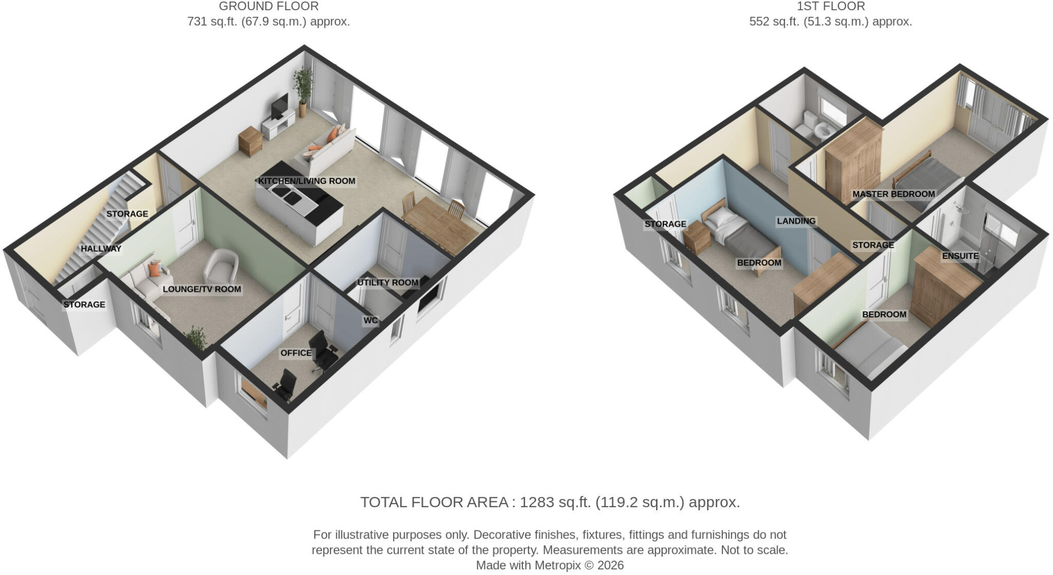 Hamilton Close, Hinckley floorplan