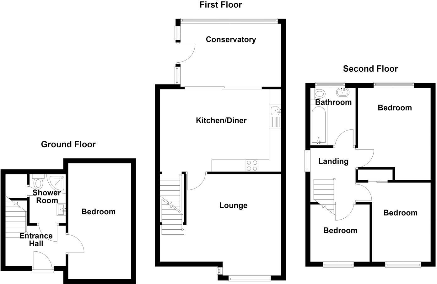 Camilla Court, Earlsheaton, Dewsbury floorplan