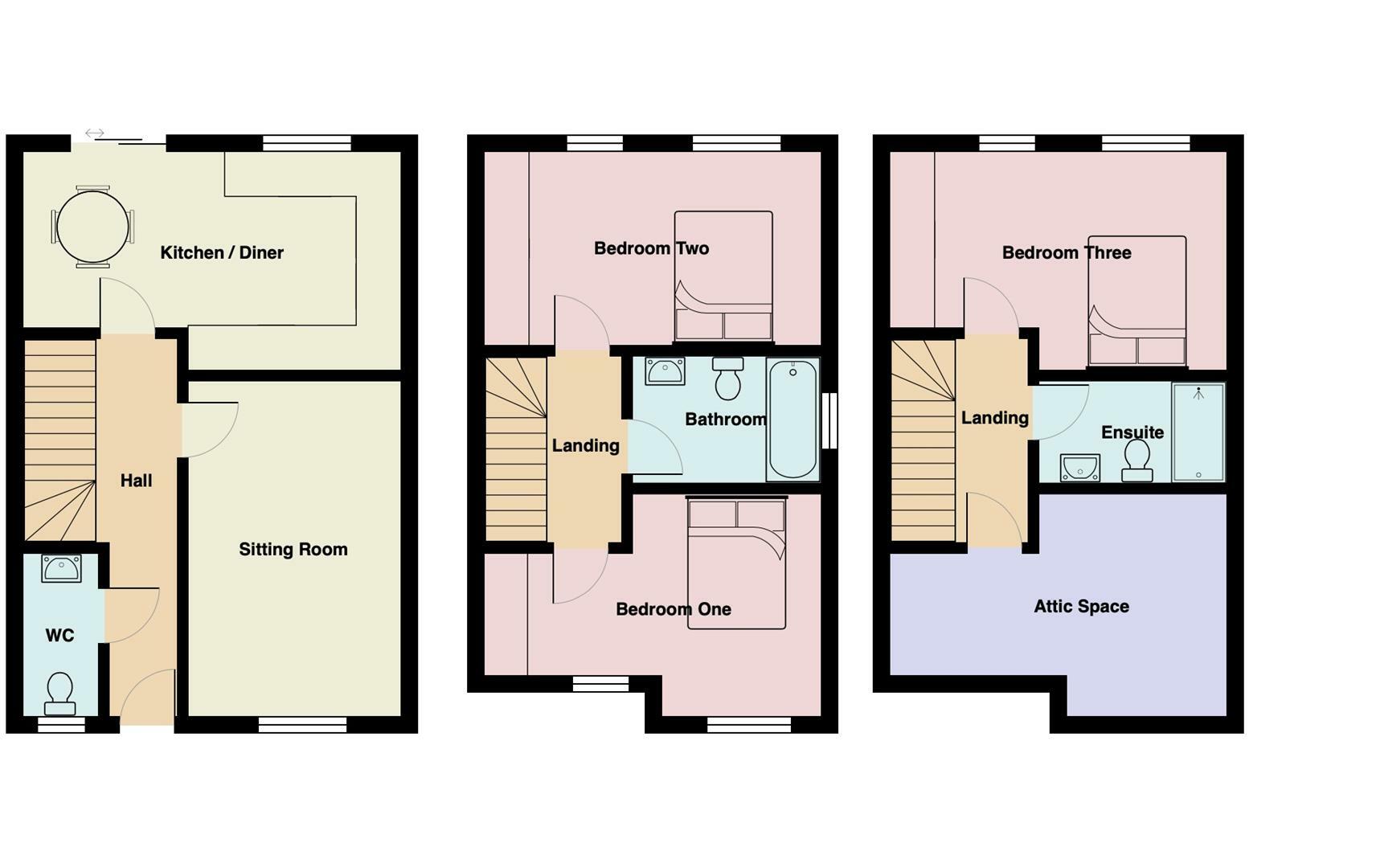 Bye Pass Road, Bolton Le Sands, Carnforth floorplan