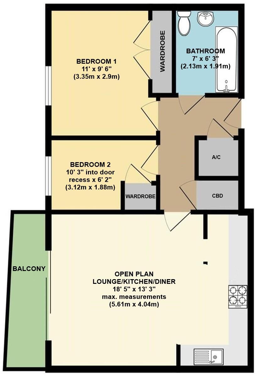 Stone Close floorplan