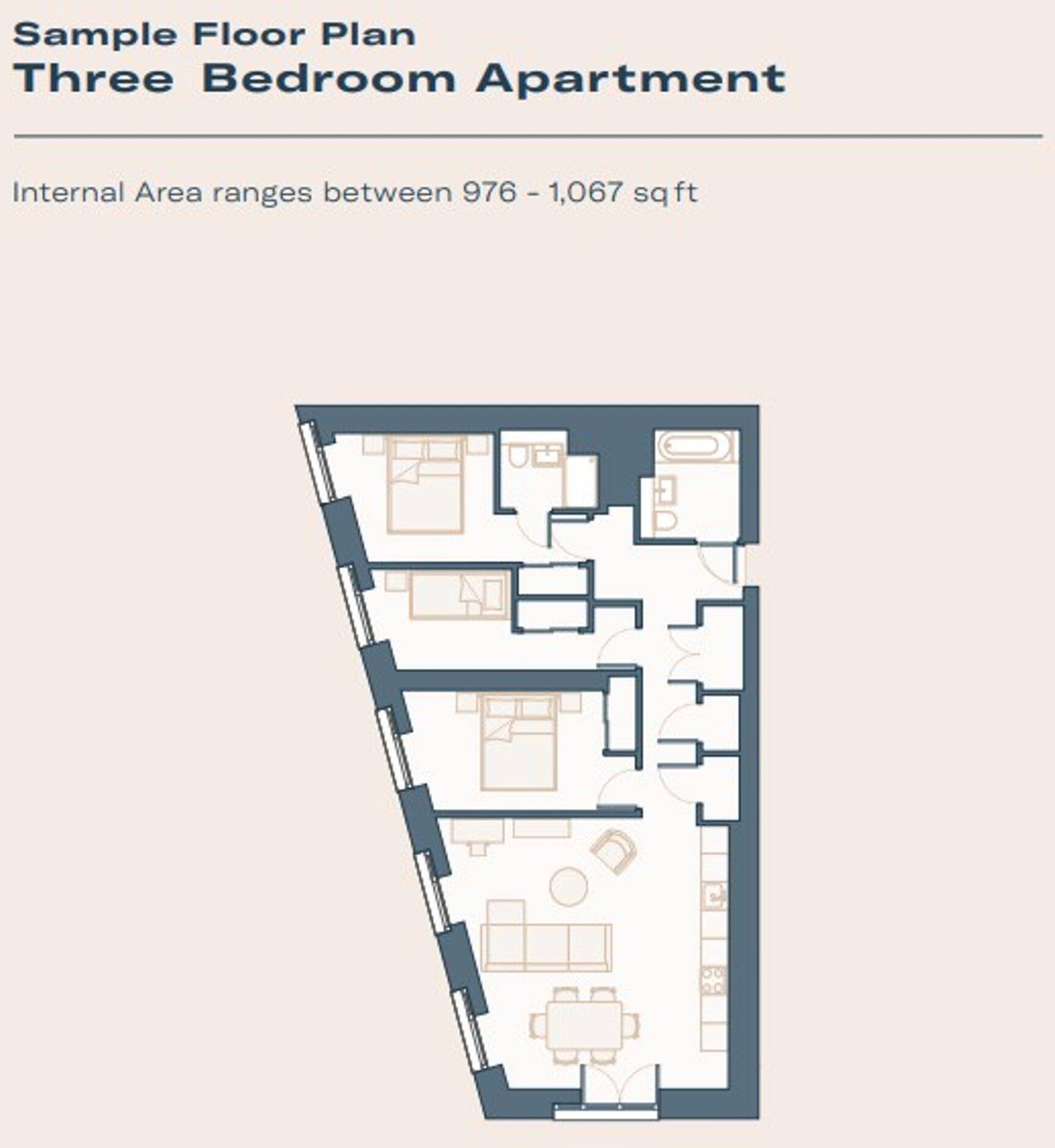 Dockside, 62B Ocean Dr, EH6 floorplan