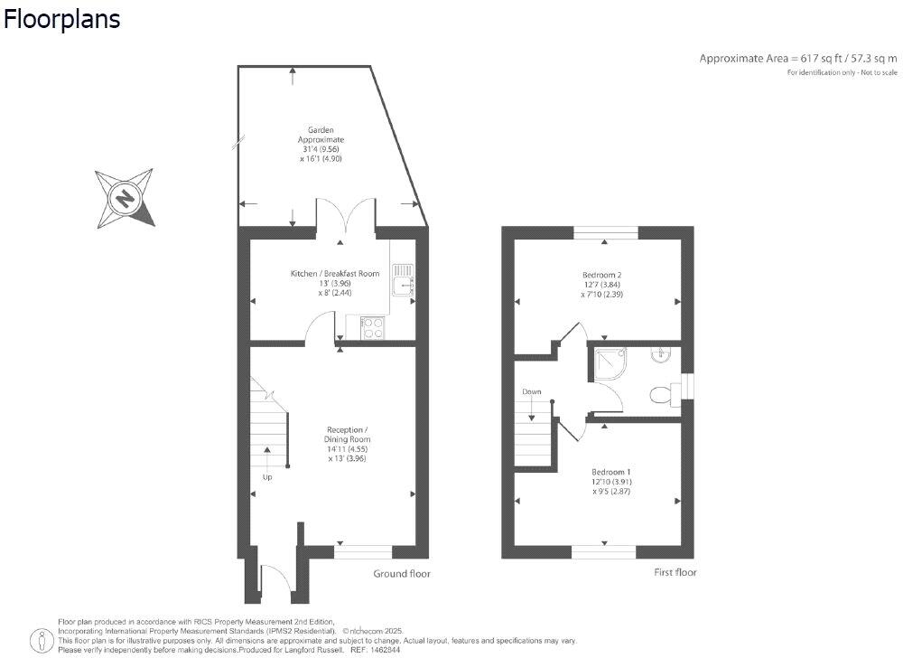 Cranleigh Drive, Swanley, Kent, BR8 floorplan