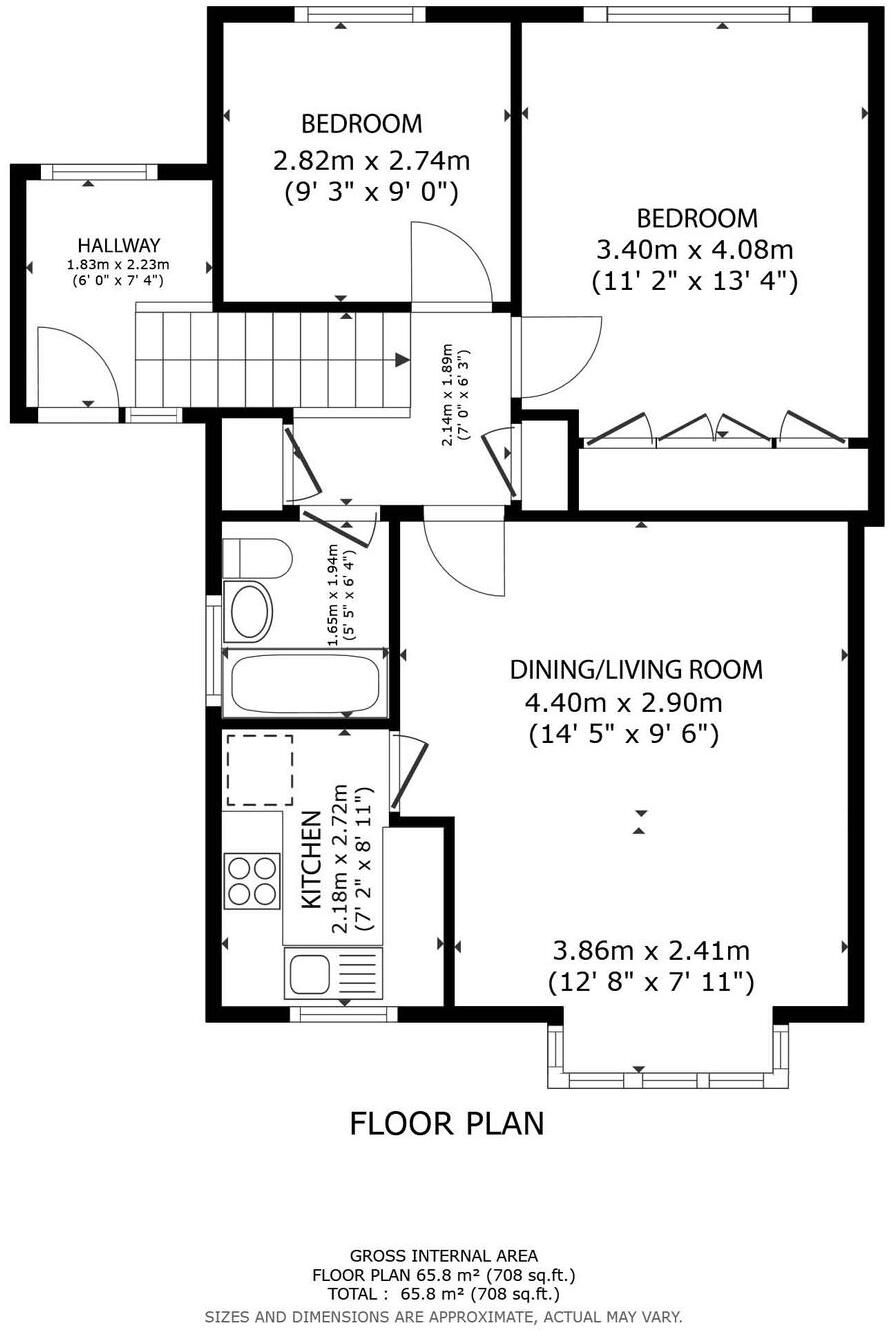 Woodlands Road, Headington, OX3 floorplan