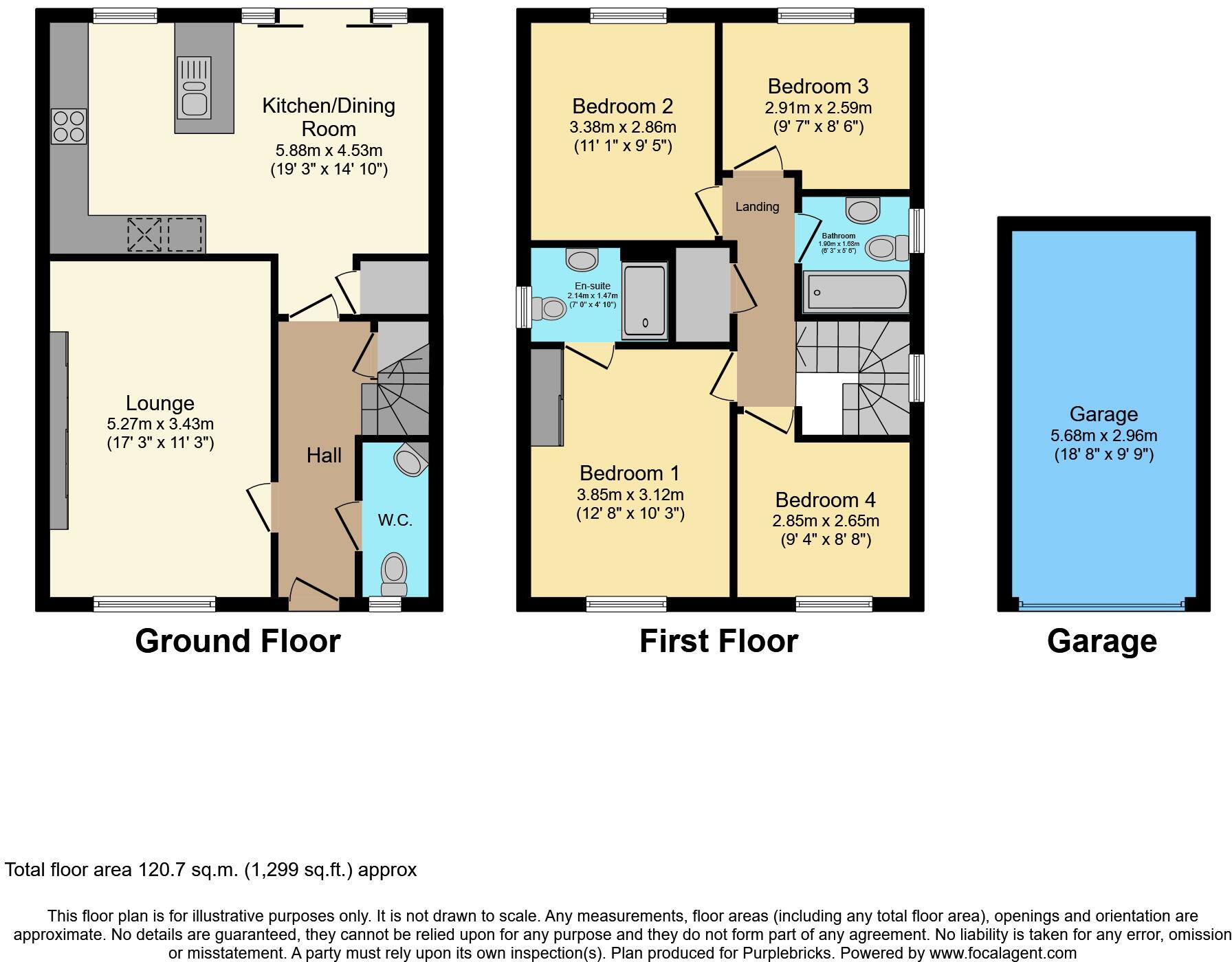 Tillage Close, Preston, PR4 floorplan