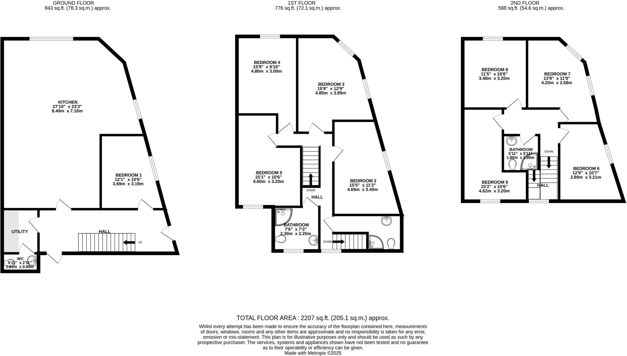 Craddock Street, Riverside, Cardiff floorplan