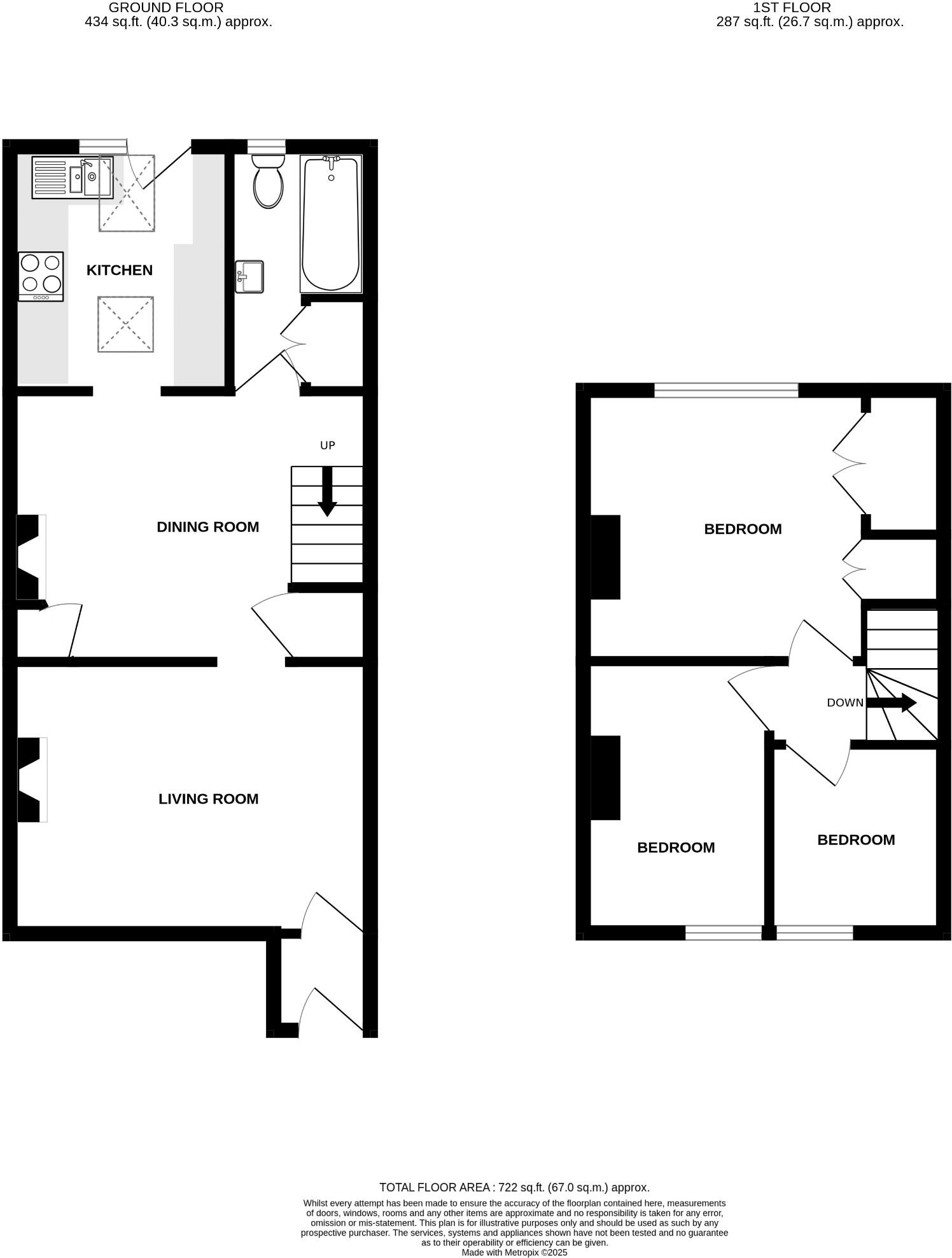 Old Station Way, Whitehill, Hampshire, GU35 floorplan