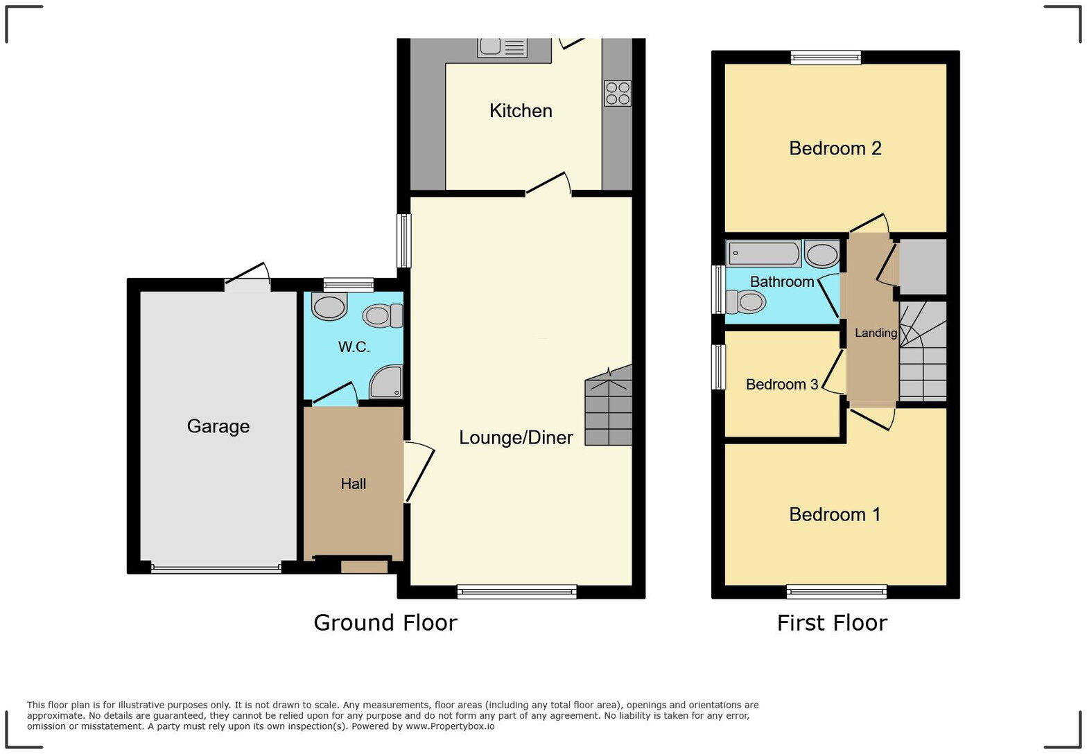 Wilshere Close, Kirby Muxloe, Leicester, LE9 2DN floorplan