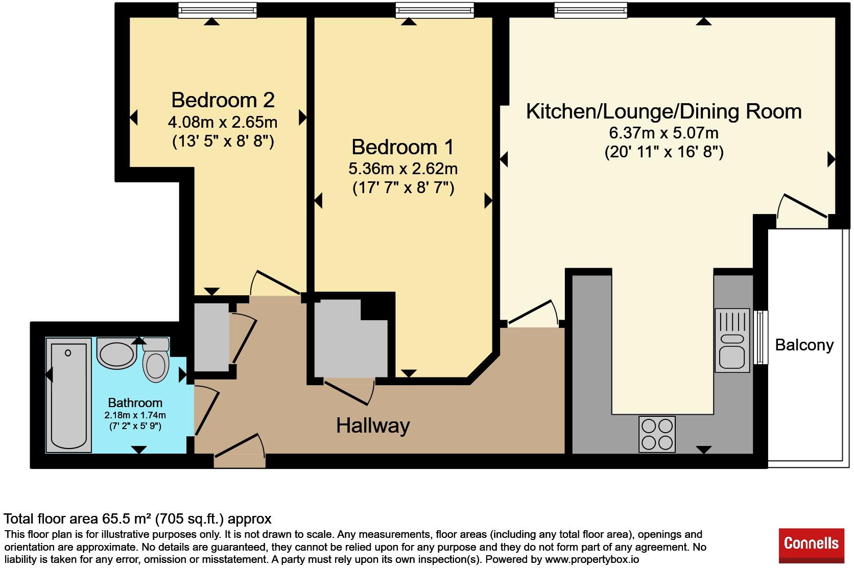 Capswell Court, Hitchin floorplan
