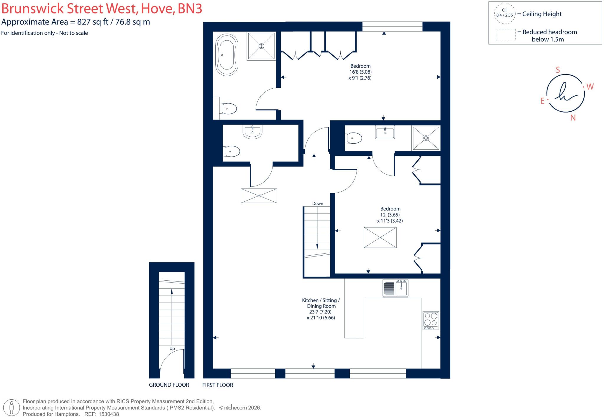 Brunswick Street West, Hove, BN3 floorplan