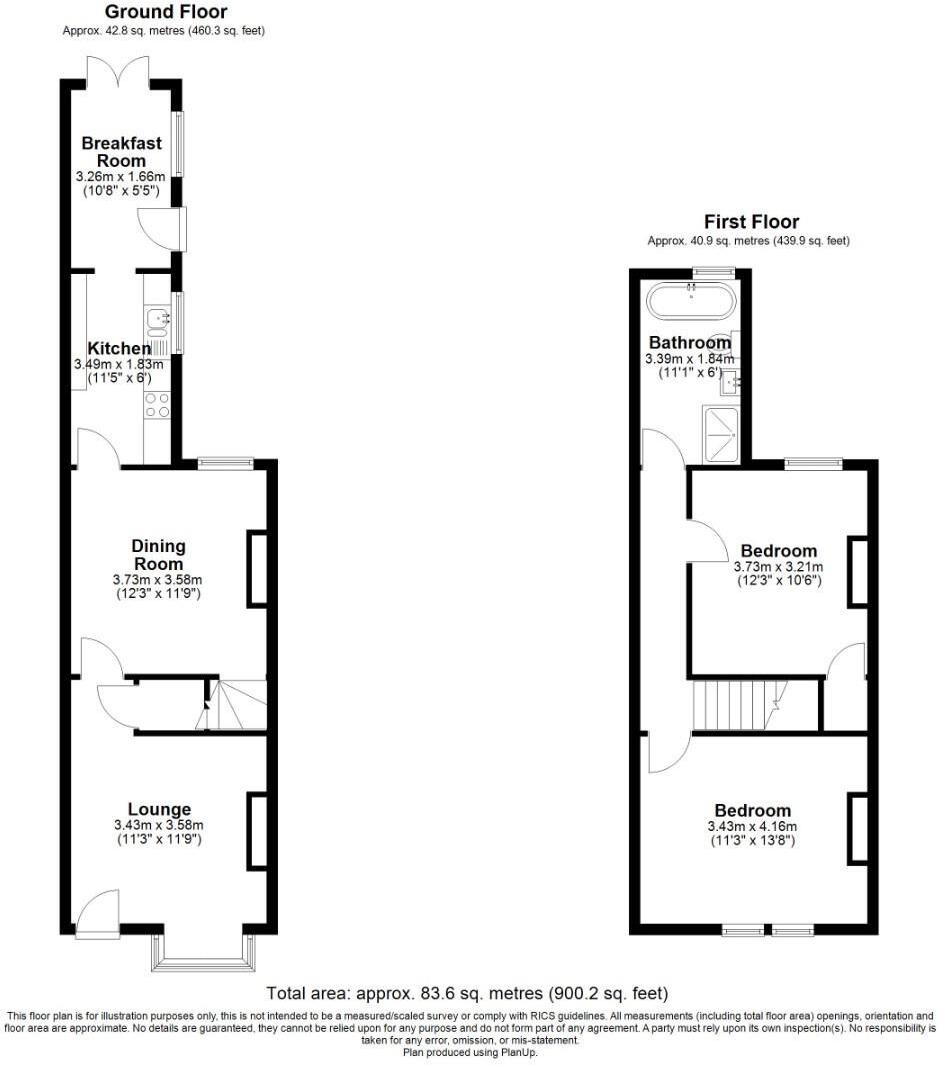 Hampton Court Road, Birmingham floorplan