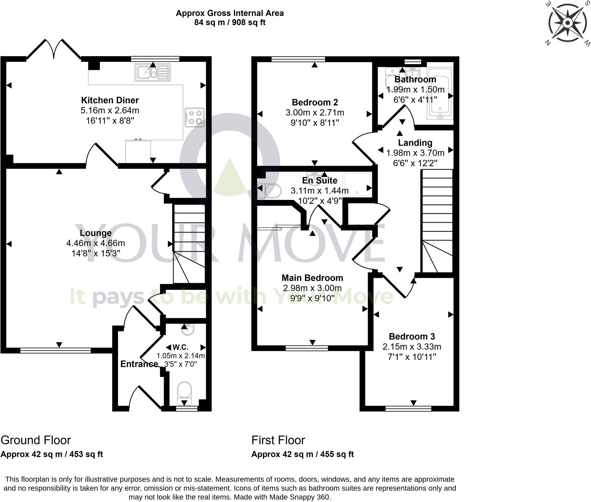 Hilton Road, Cowdenbeath, Fife, KY4 floorplan