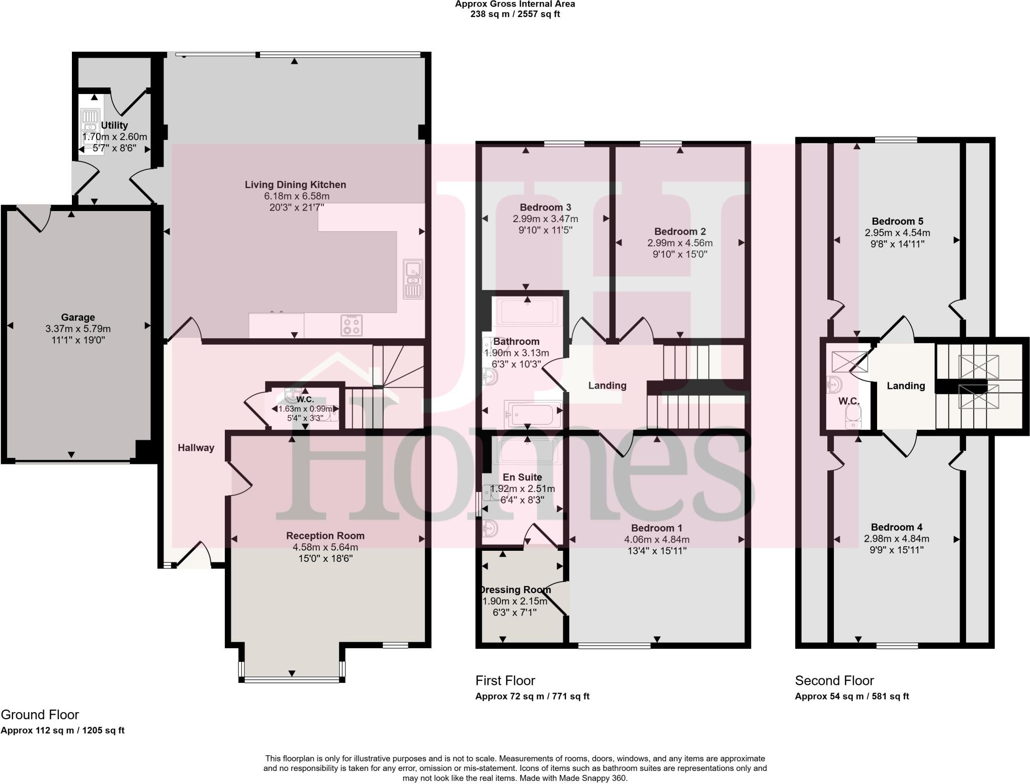 Bridgefield Meadows, London Road, Lindal floorplan