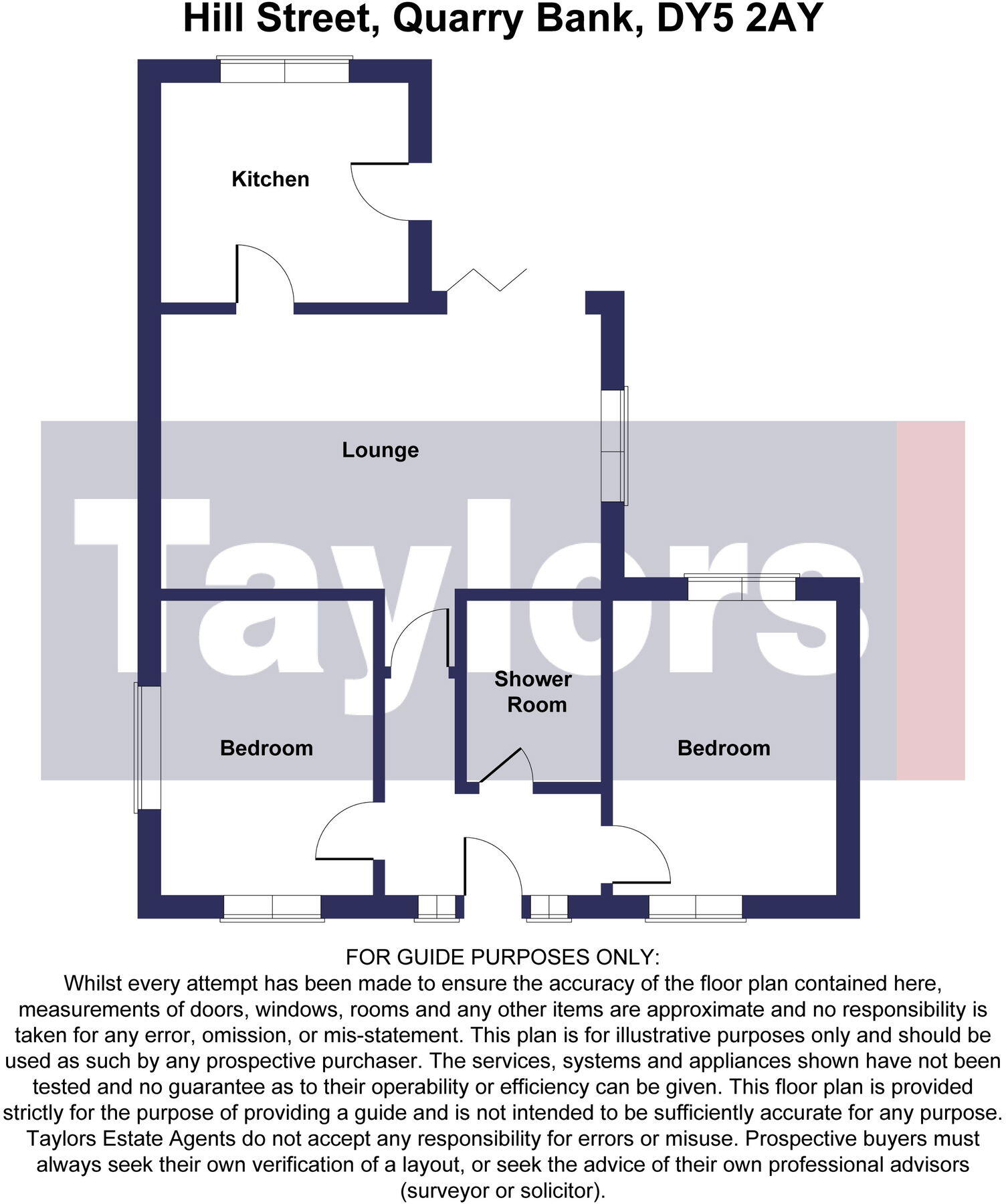 Hill Street, Quarry Bank, Brierley Hill, DY5 2AY floorplan