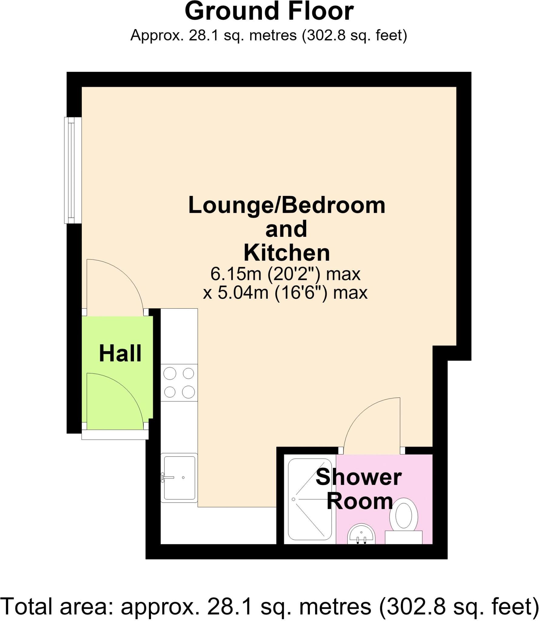 Lymore Gardens, Bath floorplan