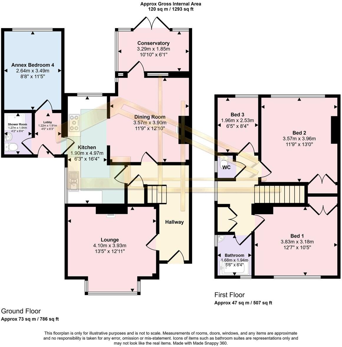 Glenthorn Road, Bexhill-on-Sea, TN39 floorplan
