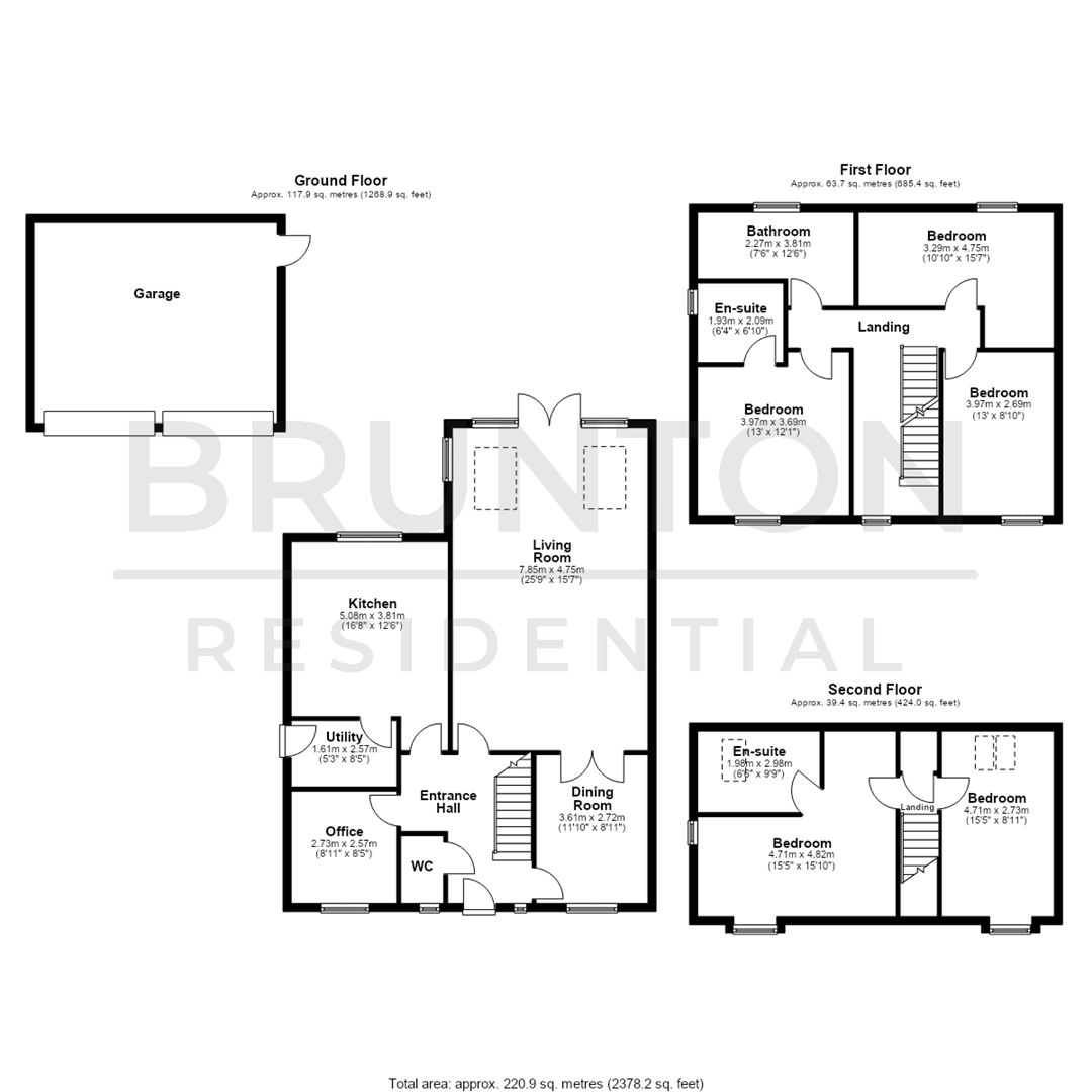 Warkworth Woods, Gosforth, NE3 floorplan
