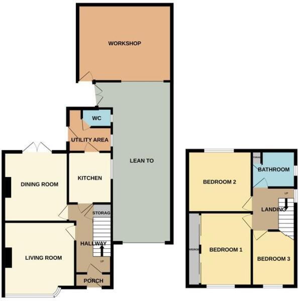 Wright Avenue, Peterborough, Cambridgeshire, PE2 floorplan