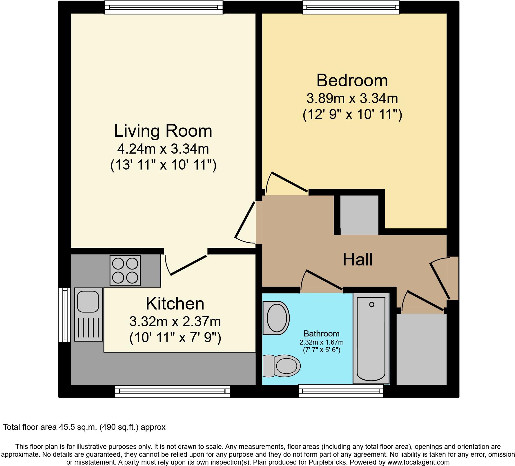Morningside Close, Derby, DE24 floorplan