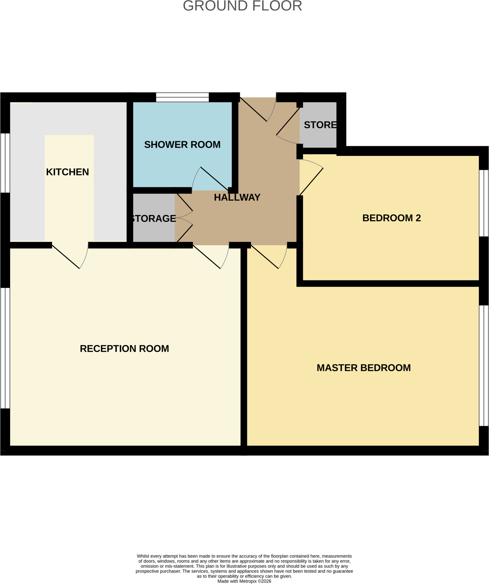 Rees Close, Newport floorplan