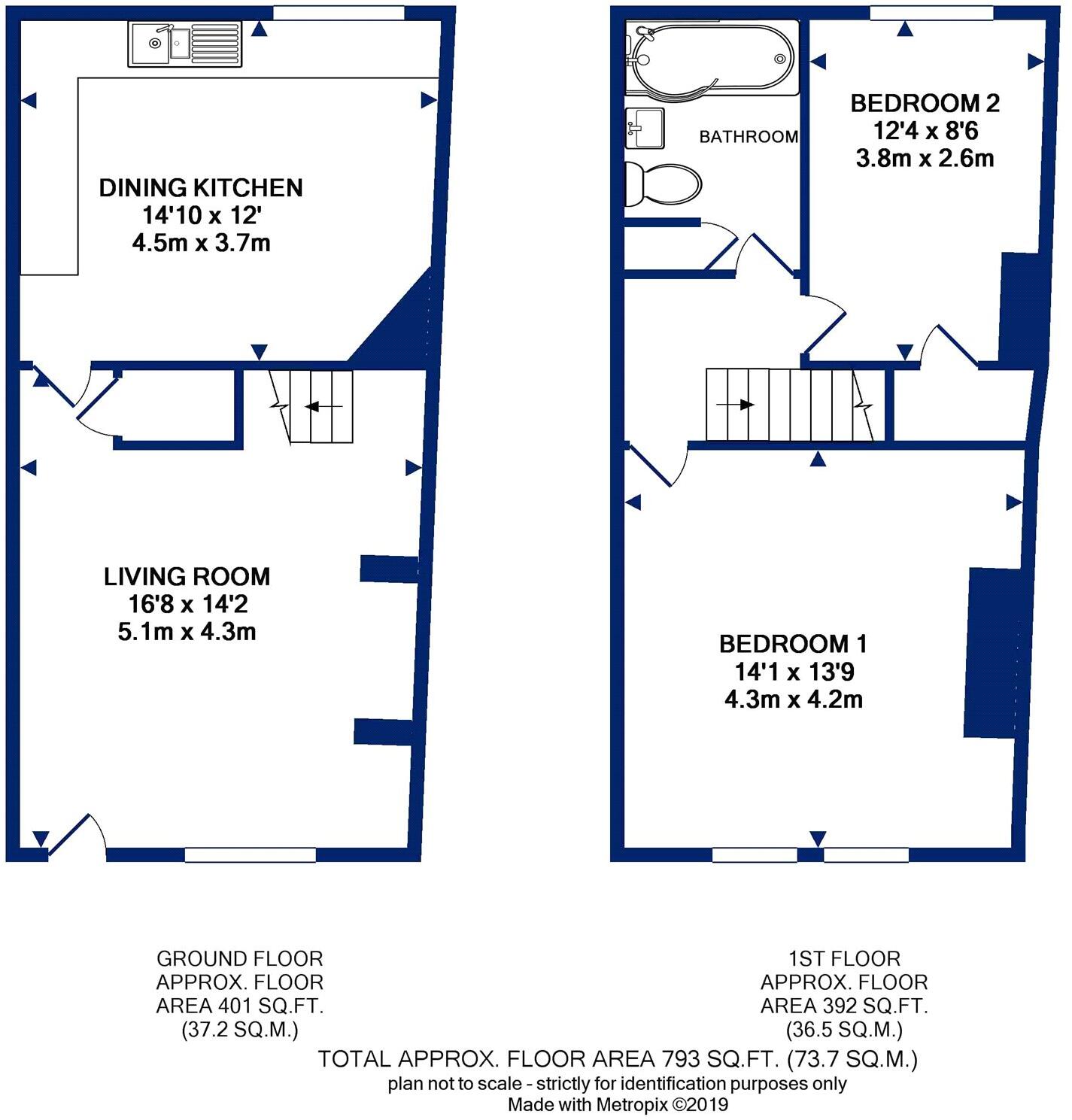 Fartown, Pudsey, West Yorkshire floorplan
