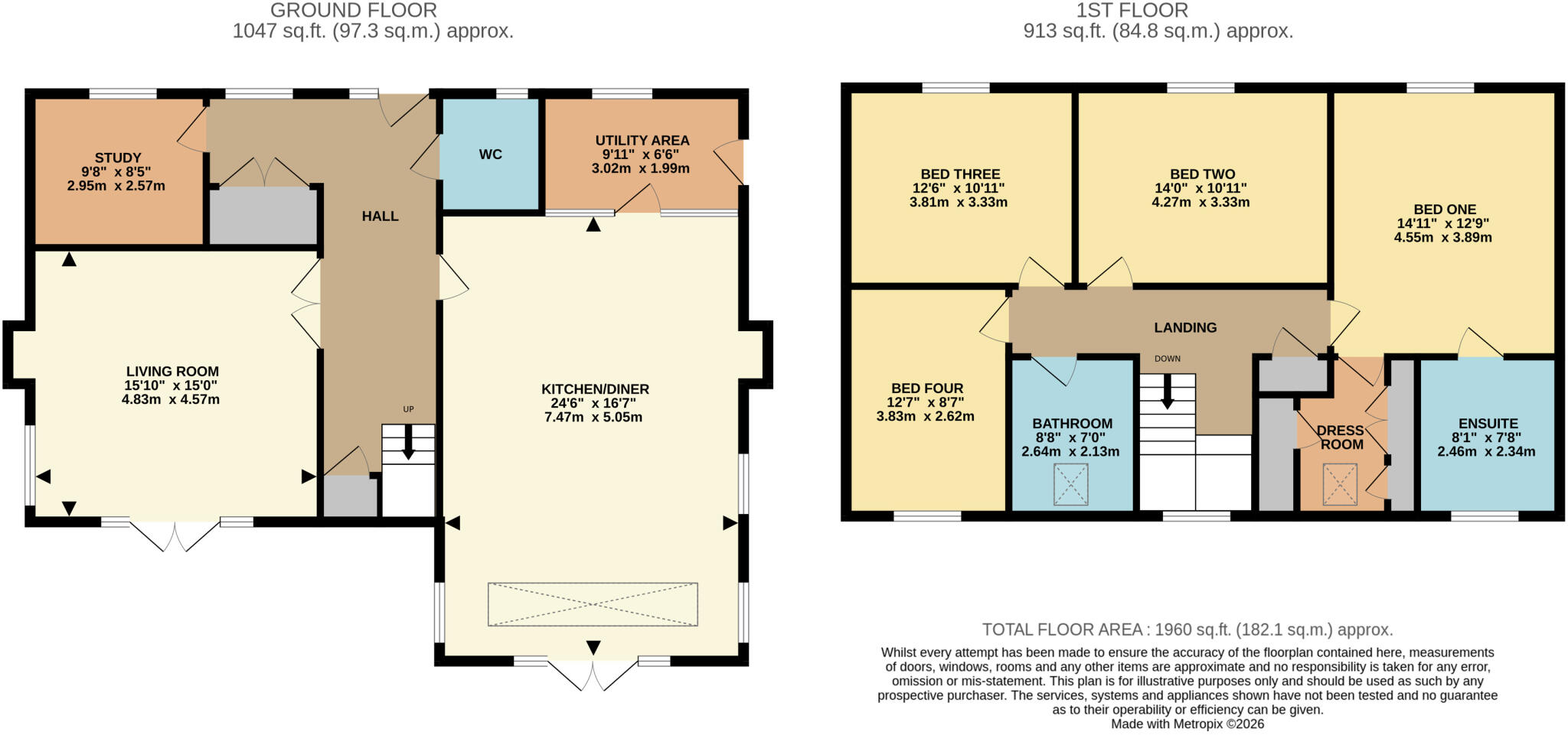 Mary Lane, North Waltham, Basingstoke, Hampshire, RG25 floorplan