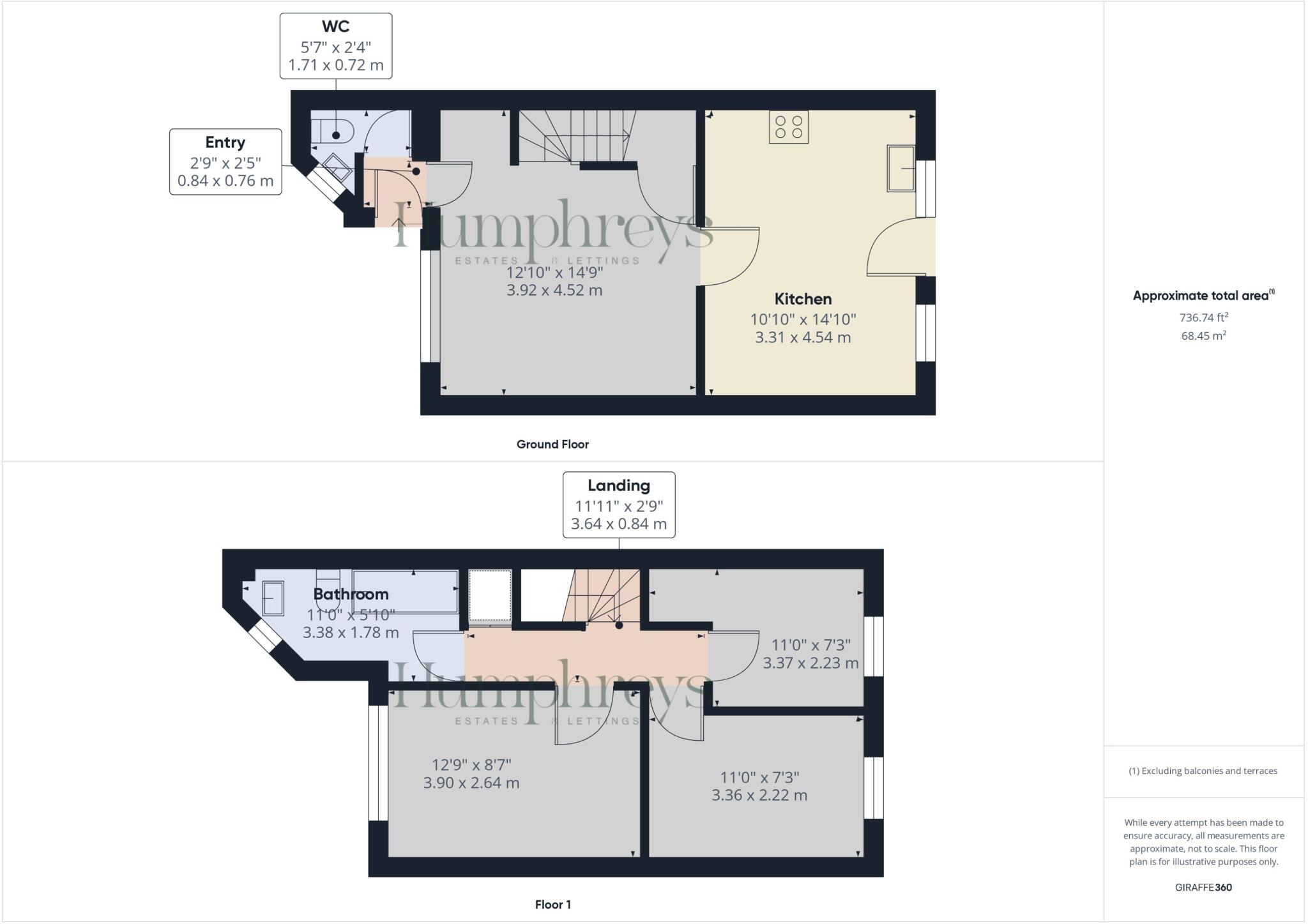 Roseland Court, Rossett, LL12 floorplan