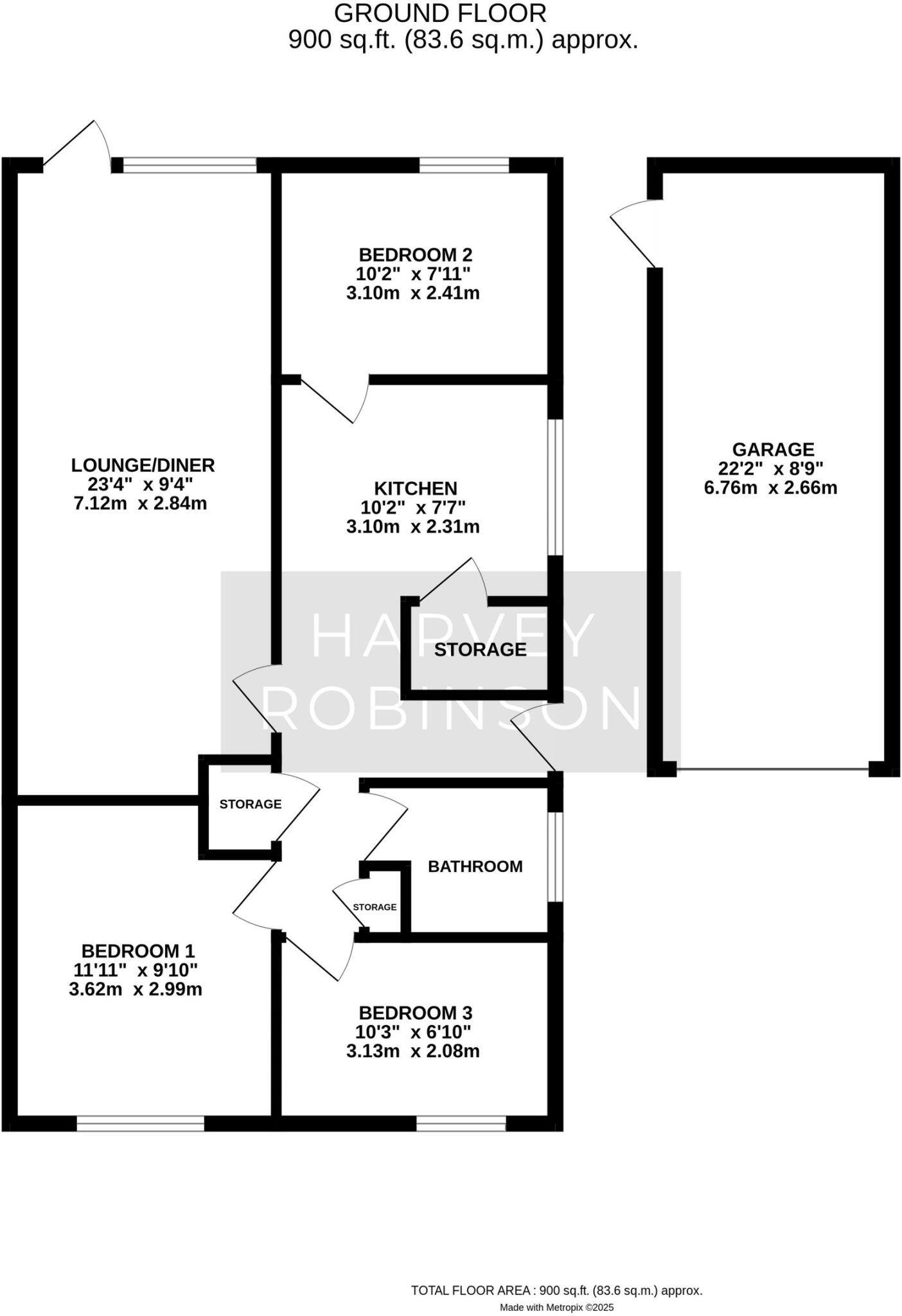 Lincoln Avenue, St. Ives, PE27 floorplan