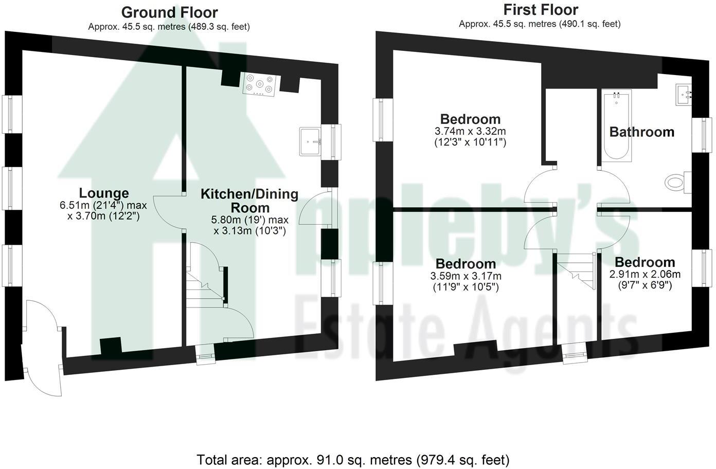 Alkerton, Eastington, Stonehouse floorplan