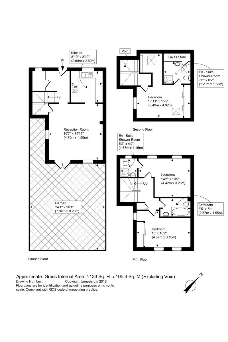 Enderby Street, London floorplan