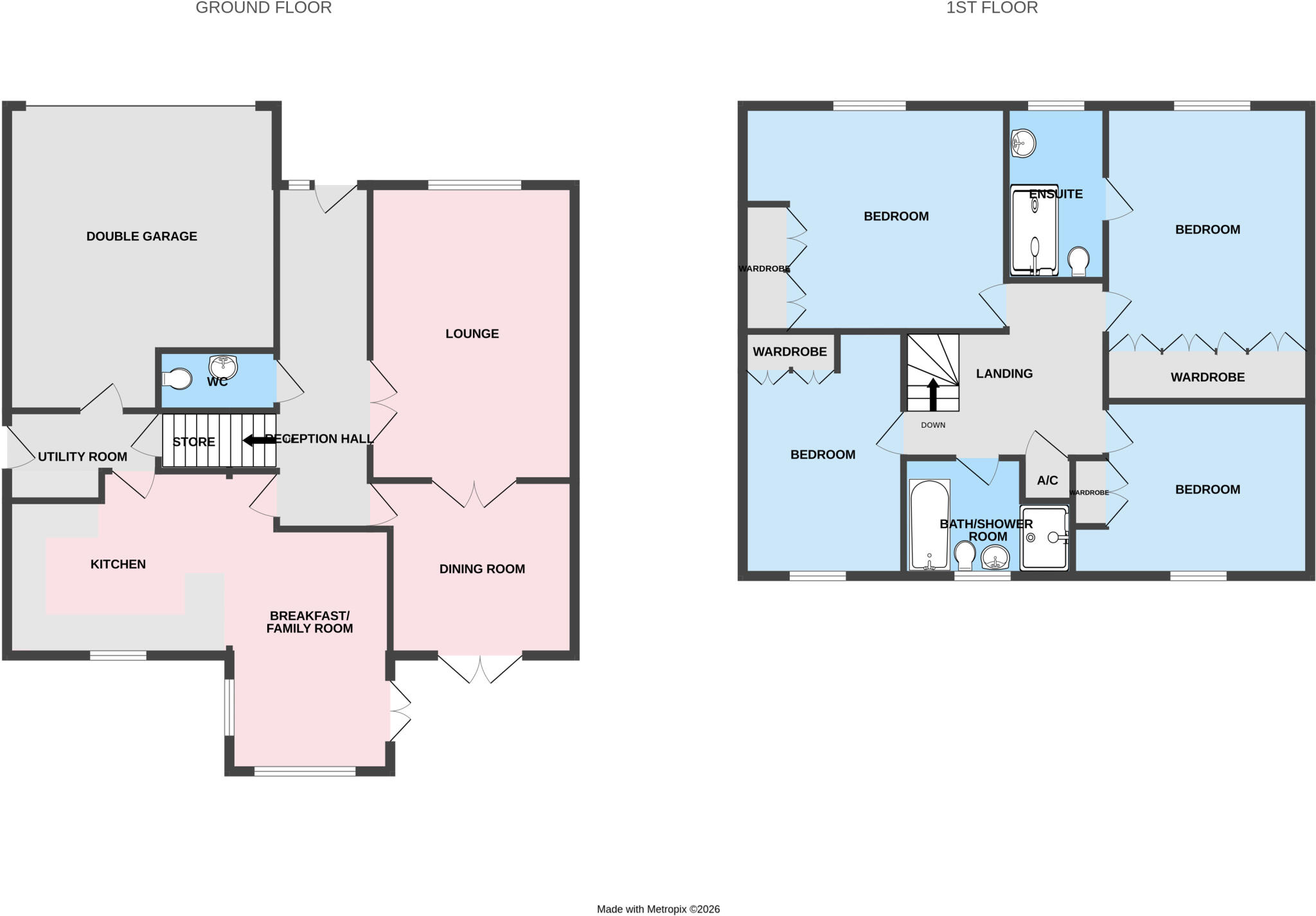 Westcroft Walk, Priorslee, Telford, Shropshire, TF2 floorplan