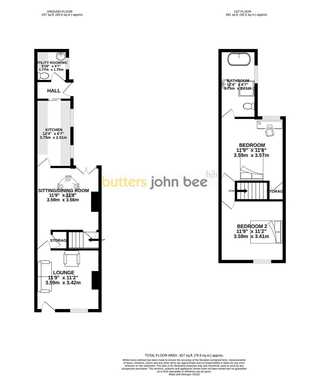 Scot Hay Road, Alsagers Bank floorplan