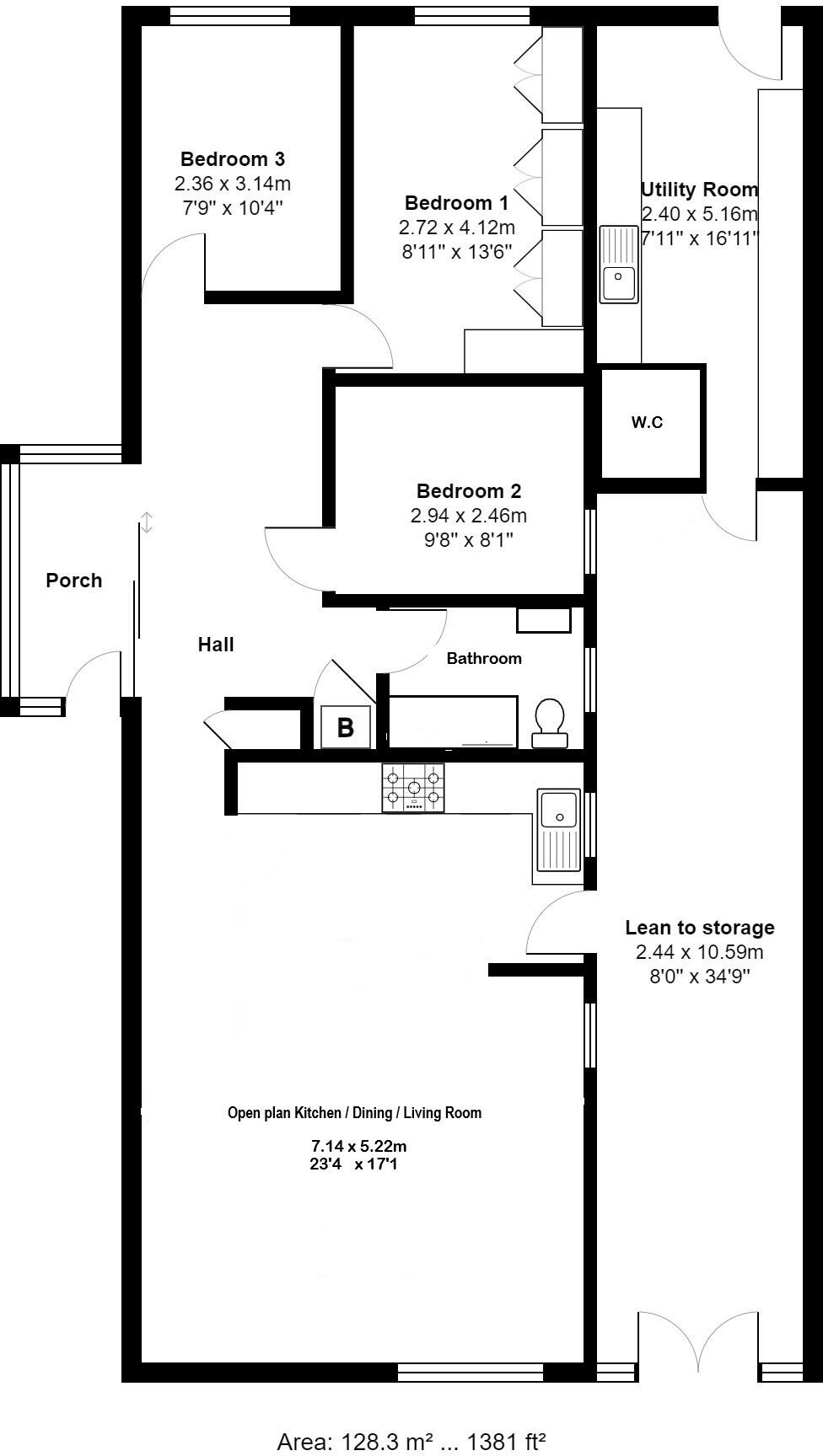 Severnwood Gardens, Severn Beach, South Gloucestershire floorplan