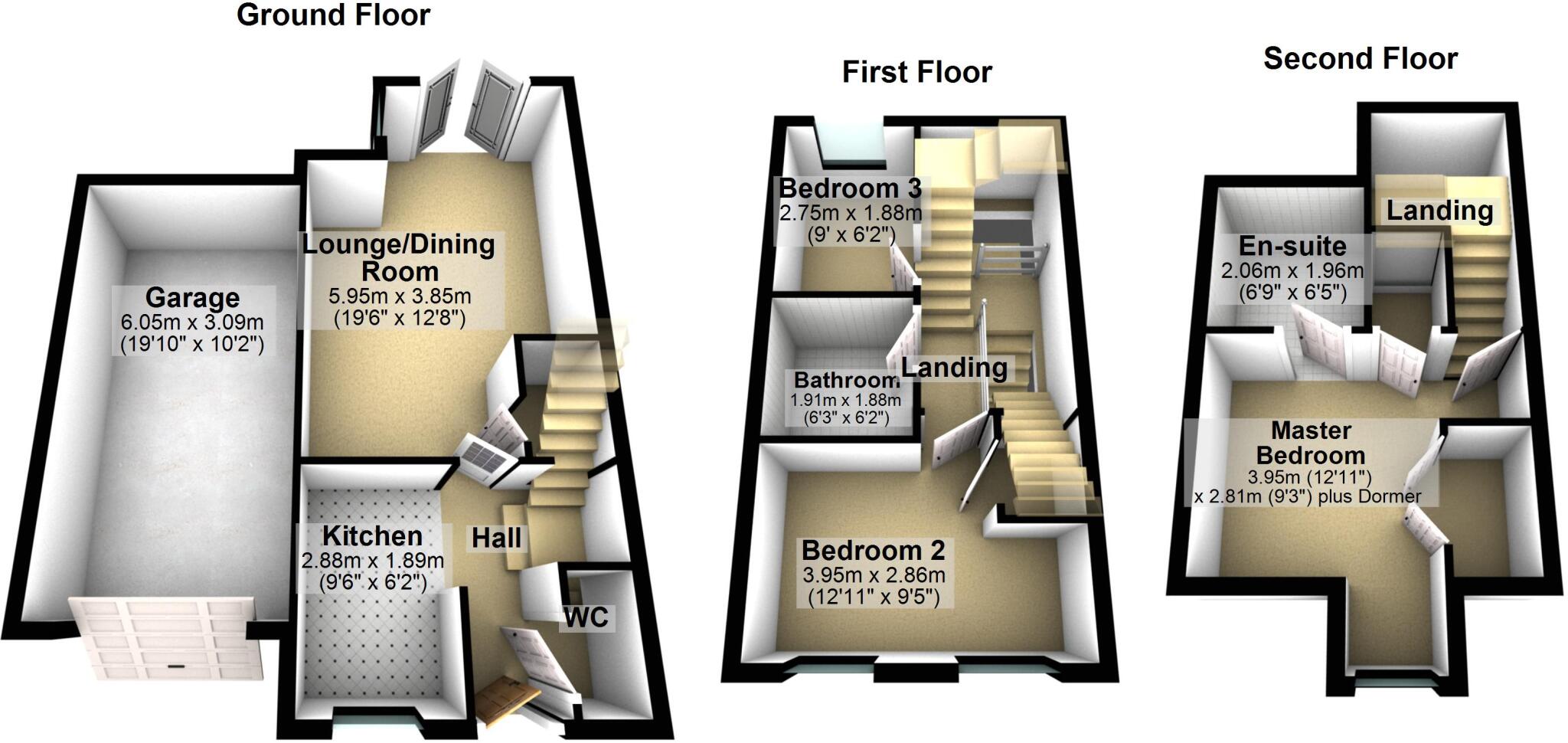 Alice Parkins Close, Hadleigh, Suffolk, IP7 floorplan
