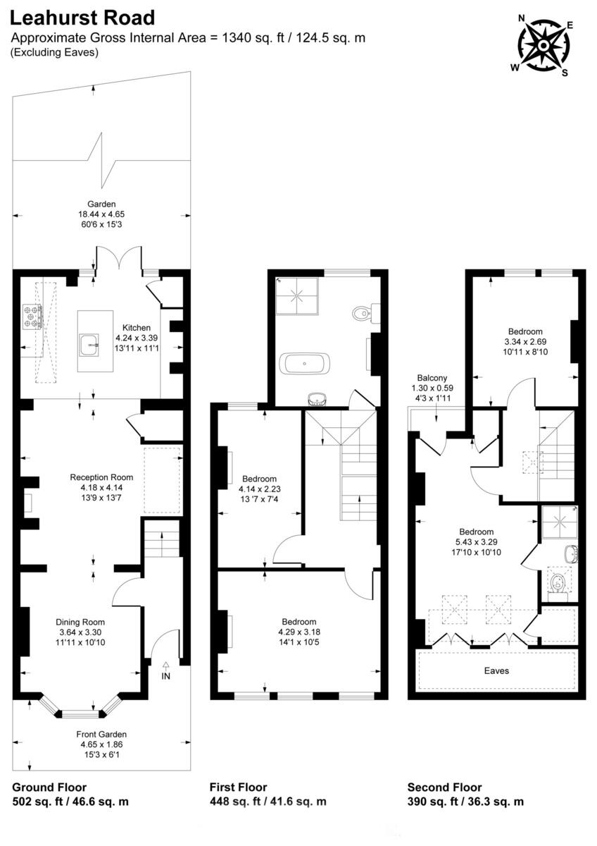 Leahurst Road, London, SE13 5 floorplan