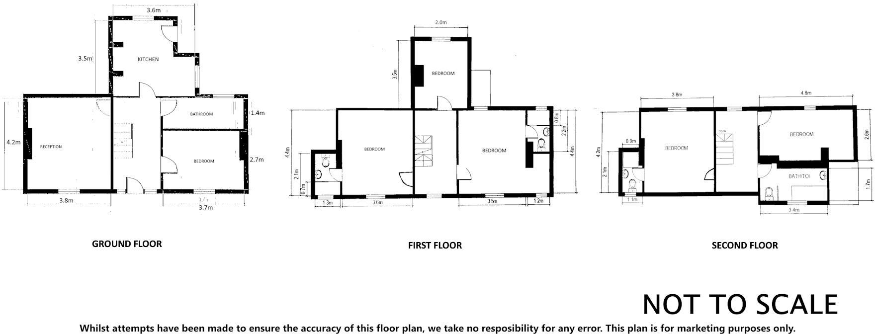51 Brunswick Street, Sheffield floorplan