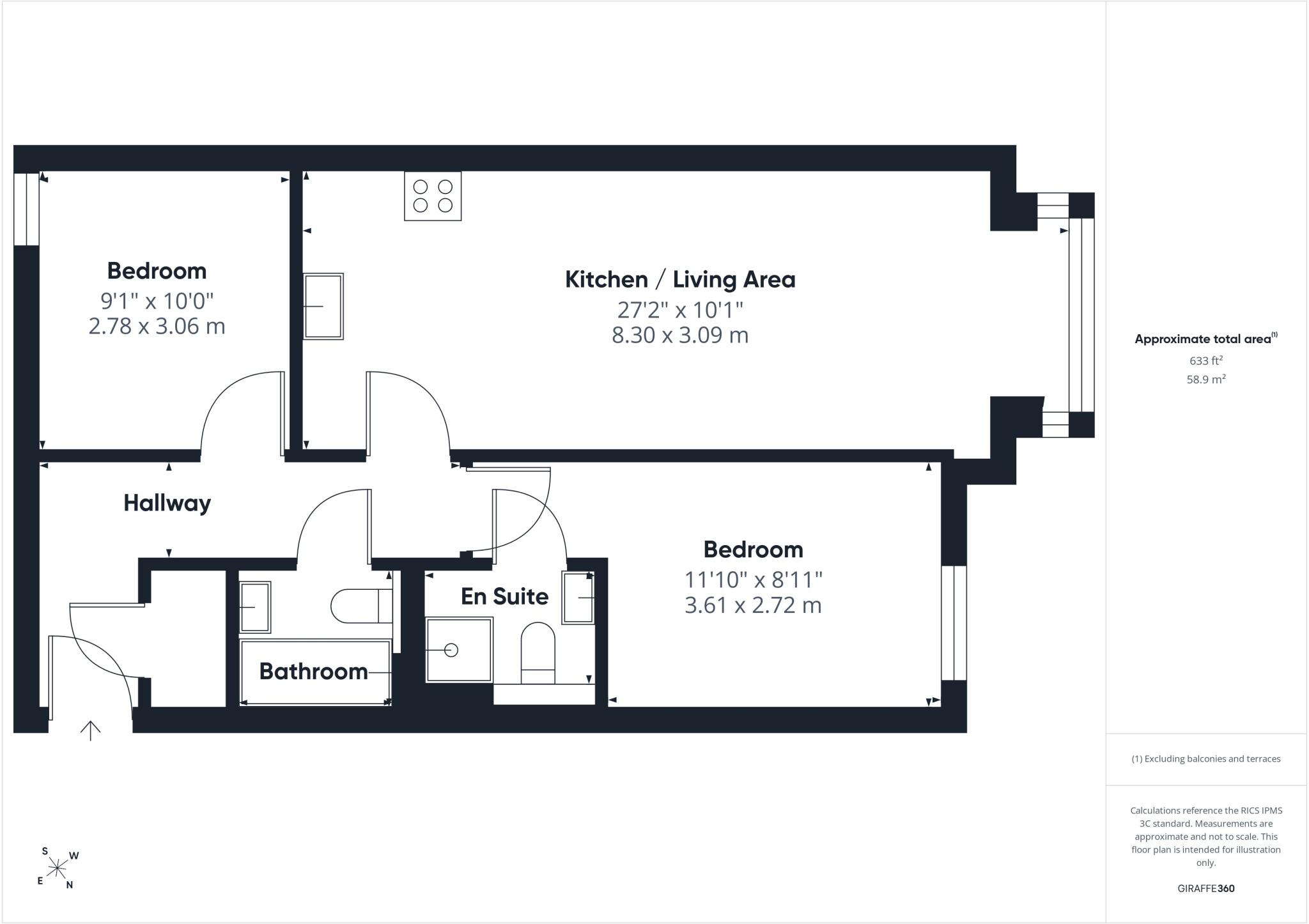 Belle Vue Road, Southbourne, Bournemouth, Dorset, BH6 floorplan