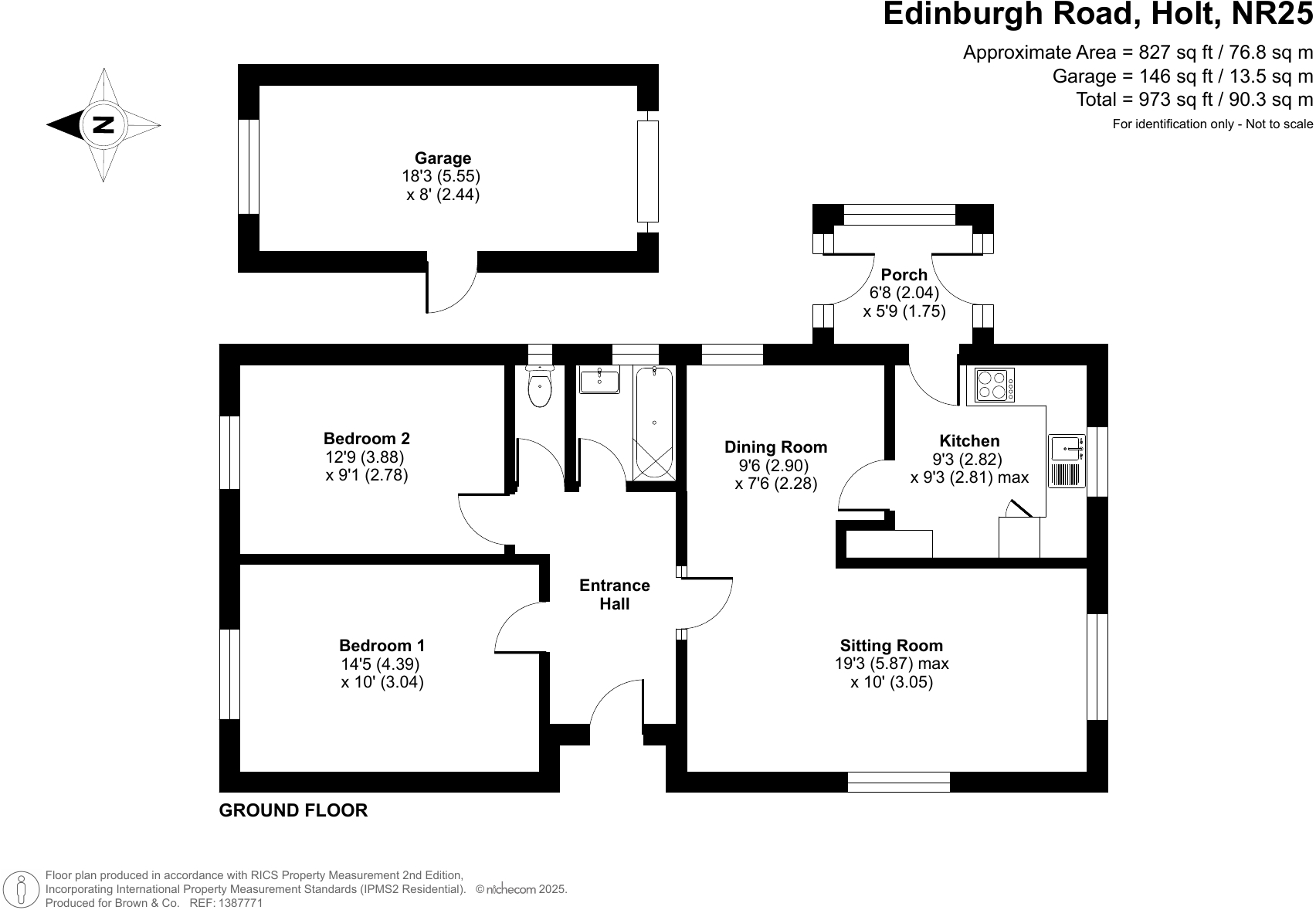 Edinburgh Road, Holt, Norfolk floorplan