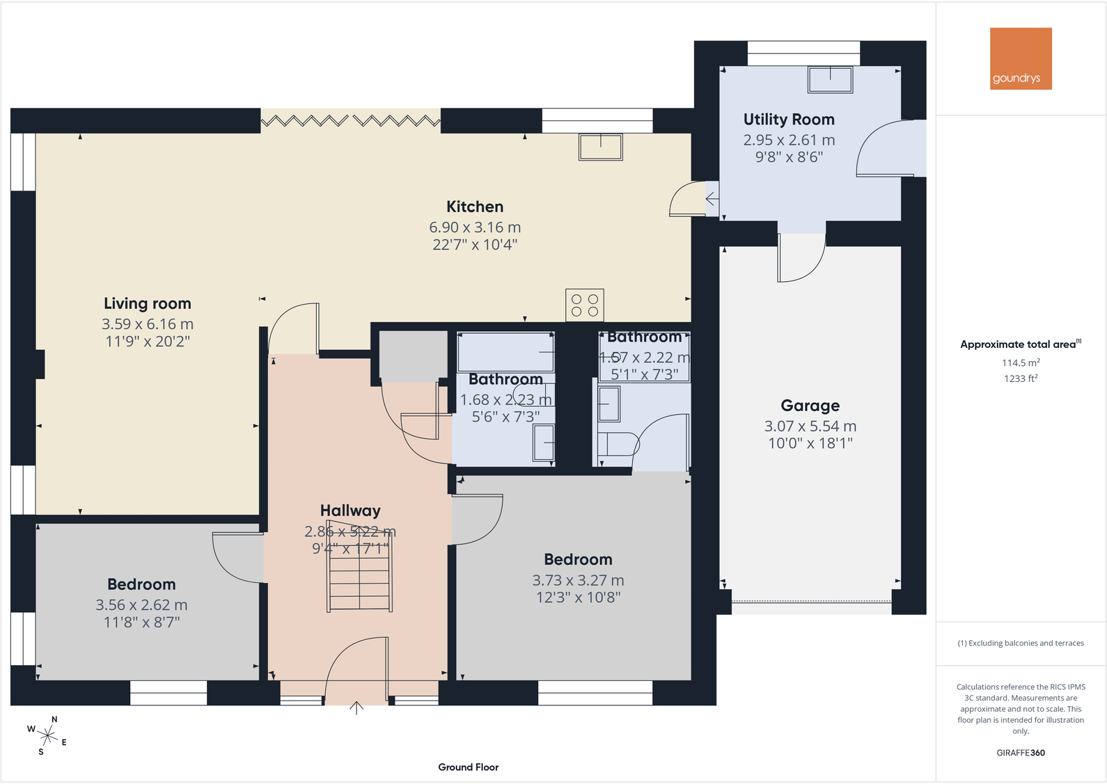 Gwel Penn An Wedhen, Perranporth, TR6 0GT floorplan