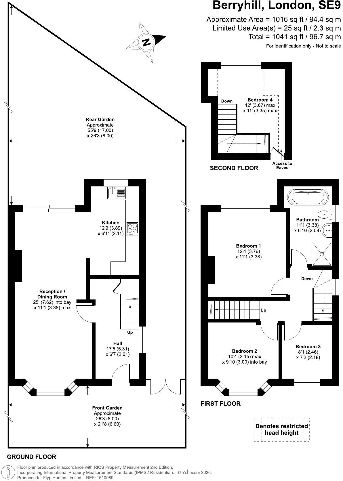 Berryhill, London, SE9 floorplan