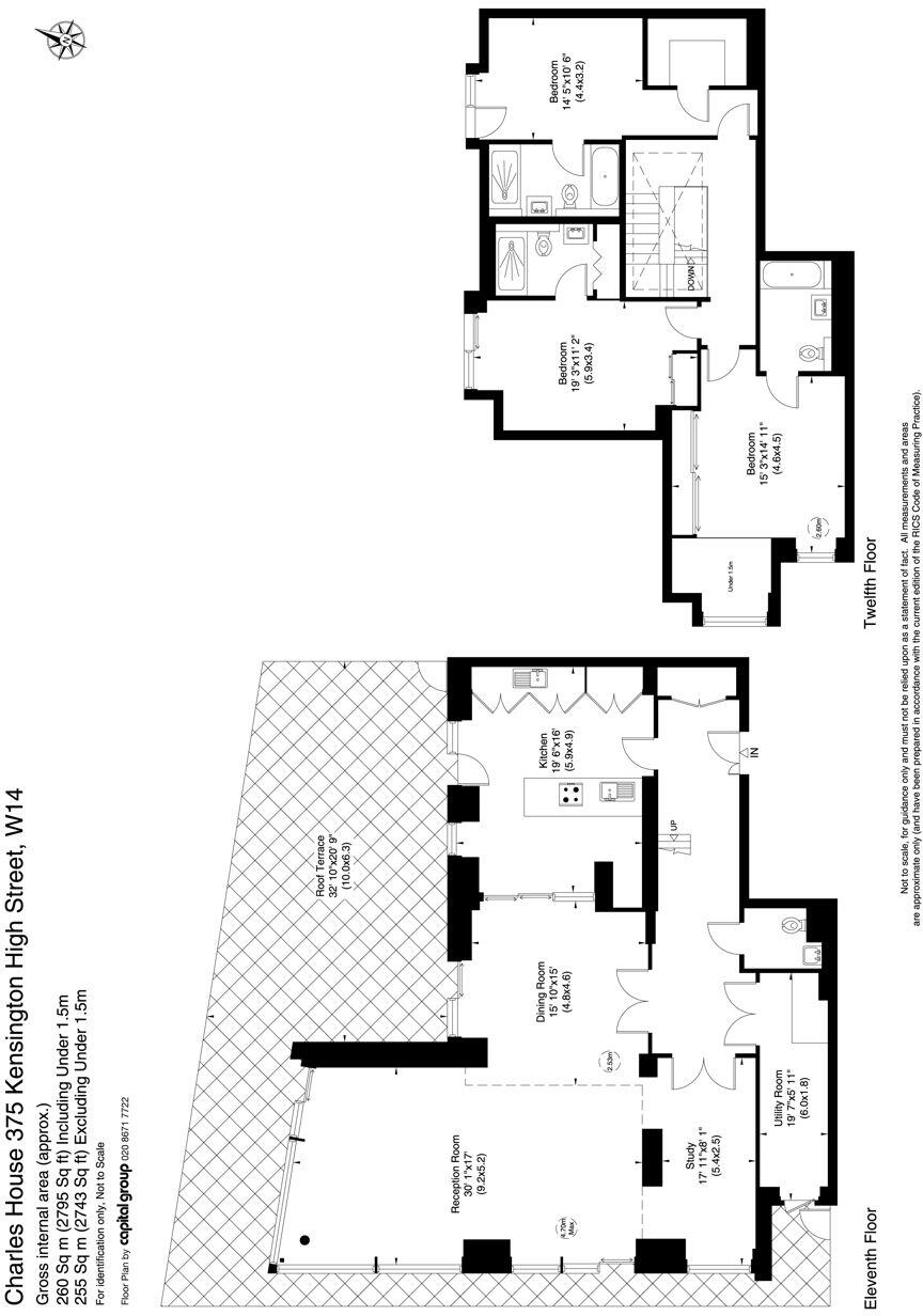 Charles House, 385 Kensington High Street, W14 floorplan