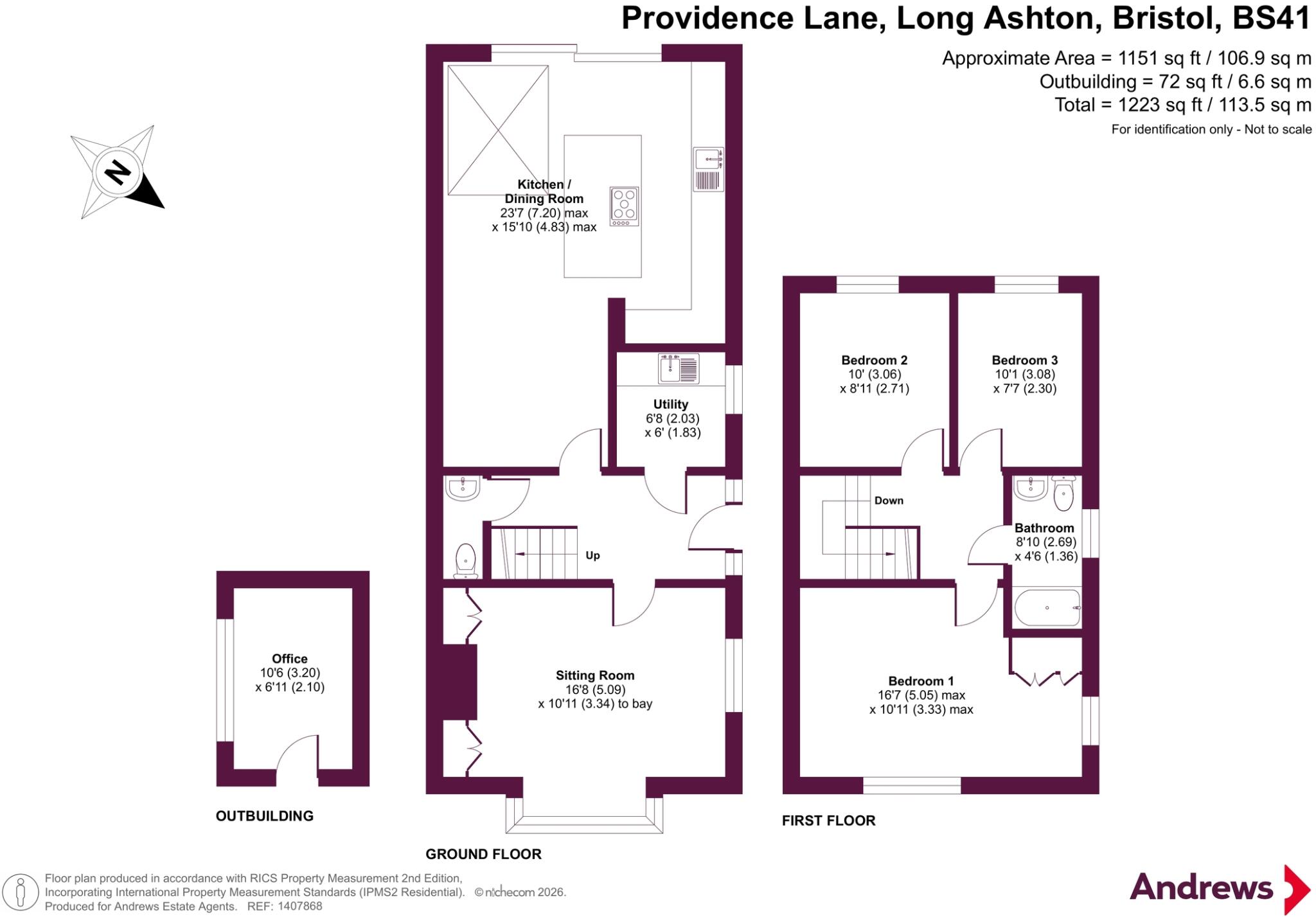 Providence Lane, Long Ashton, Bristol, BS41 floorplan