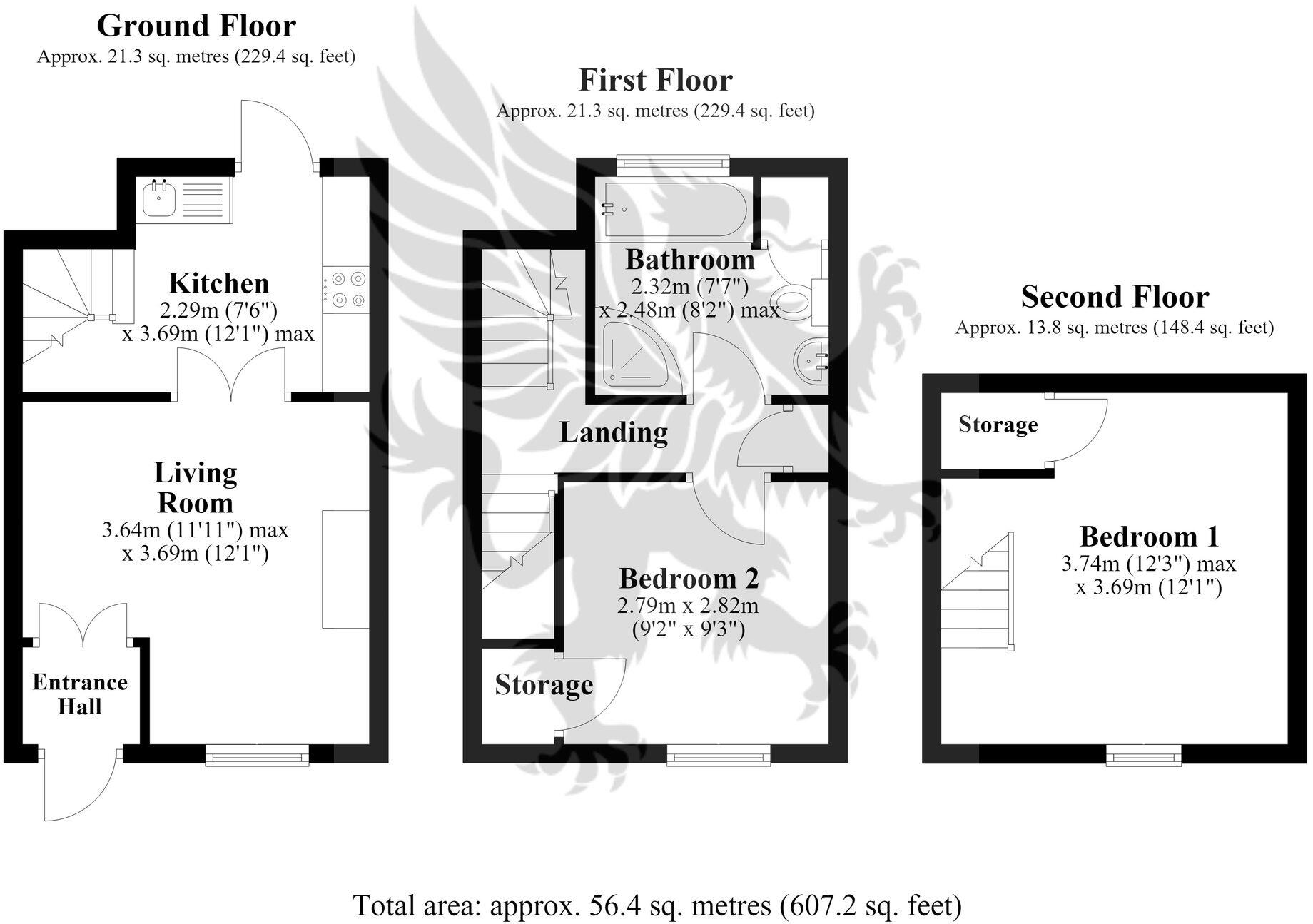 St. Johns Street, Malmesbury, SN16 floorplan