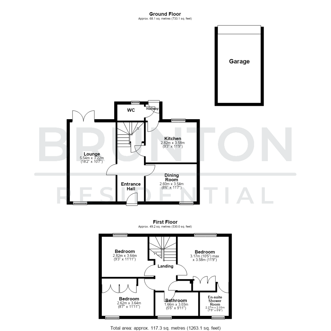 Warkworth Woods, Melton Park, NE3 floorplan