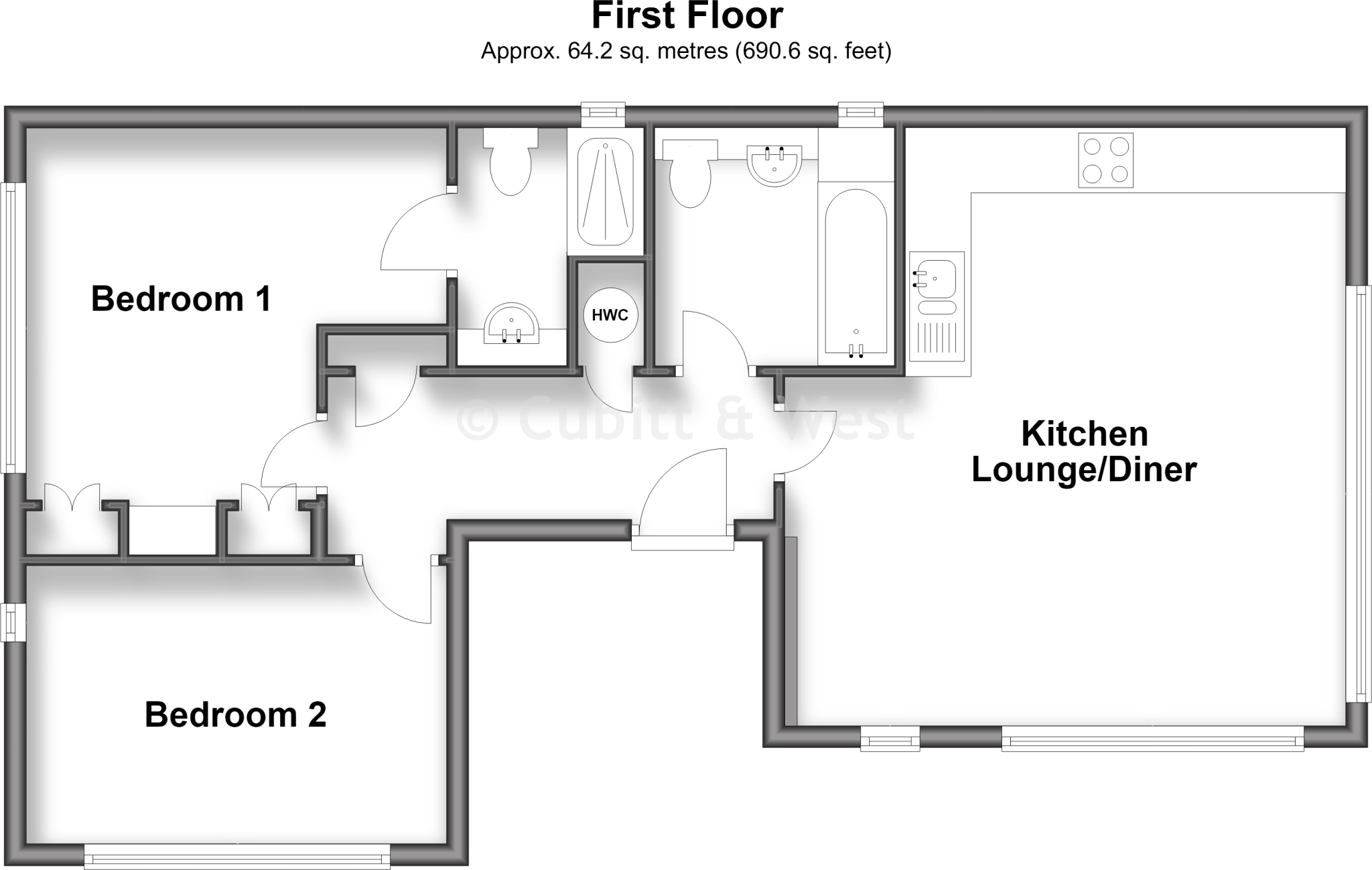 South Street, Dorking, Surrey floorplan