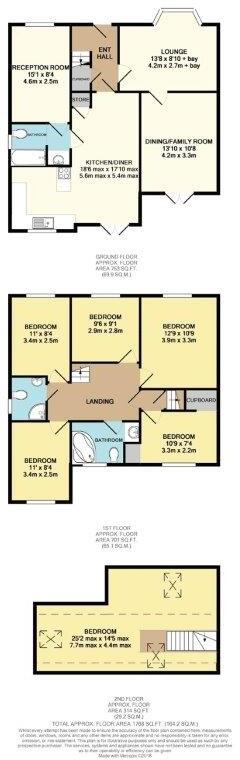 Danebury Drive, Acomb, York floorplan