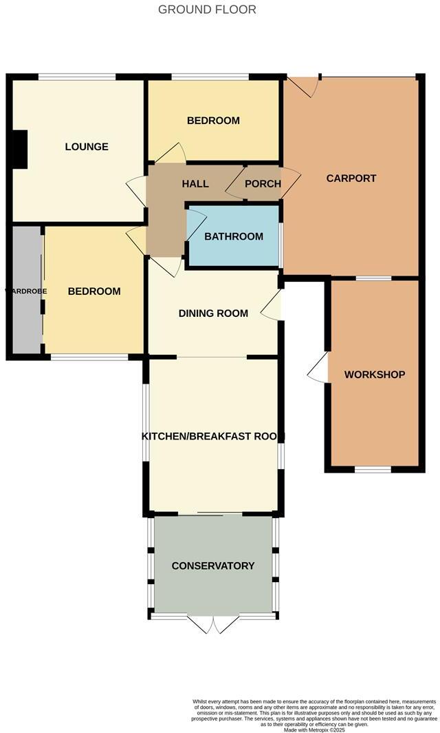Saxondale Avenue, Burnham-On-Sea floorplan