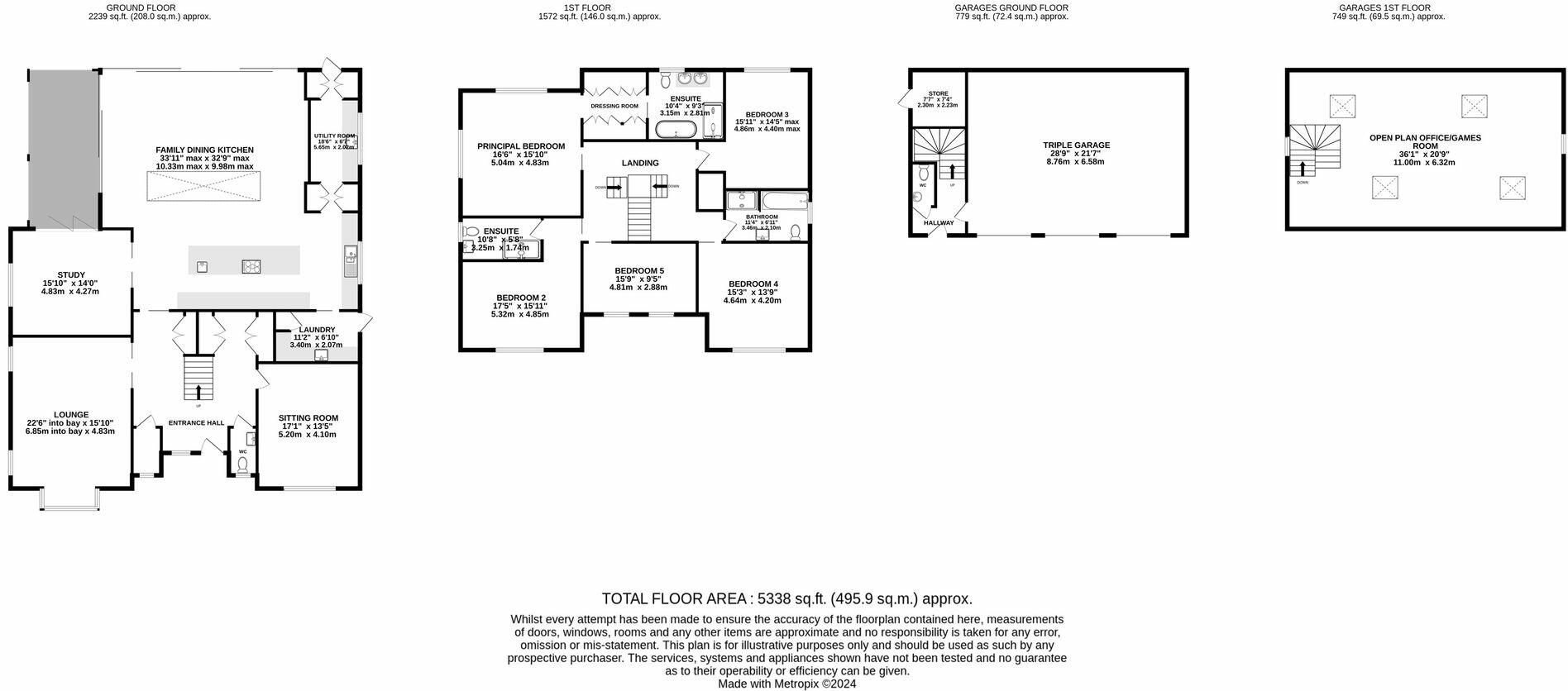 Meadowside, Smallwood, CW11 floorplan
