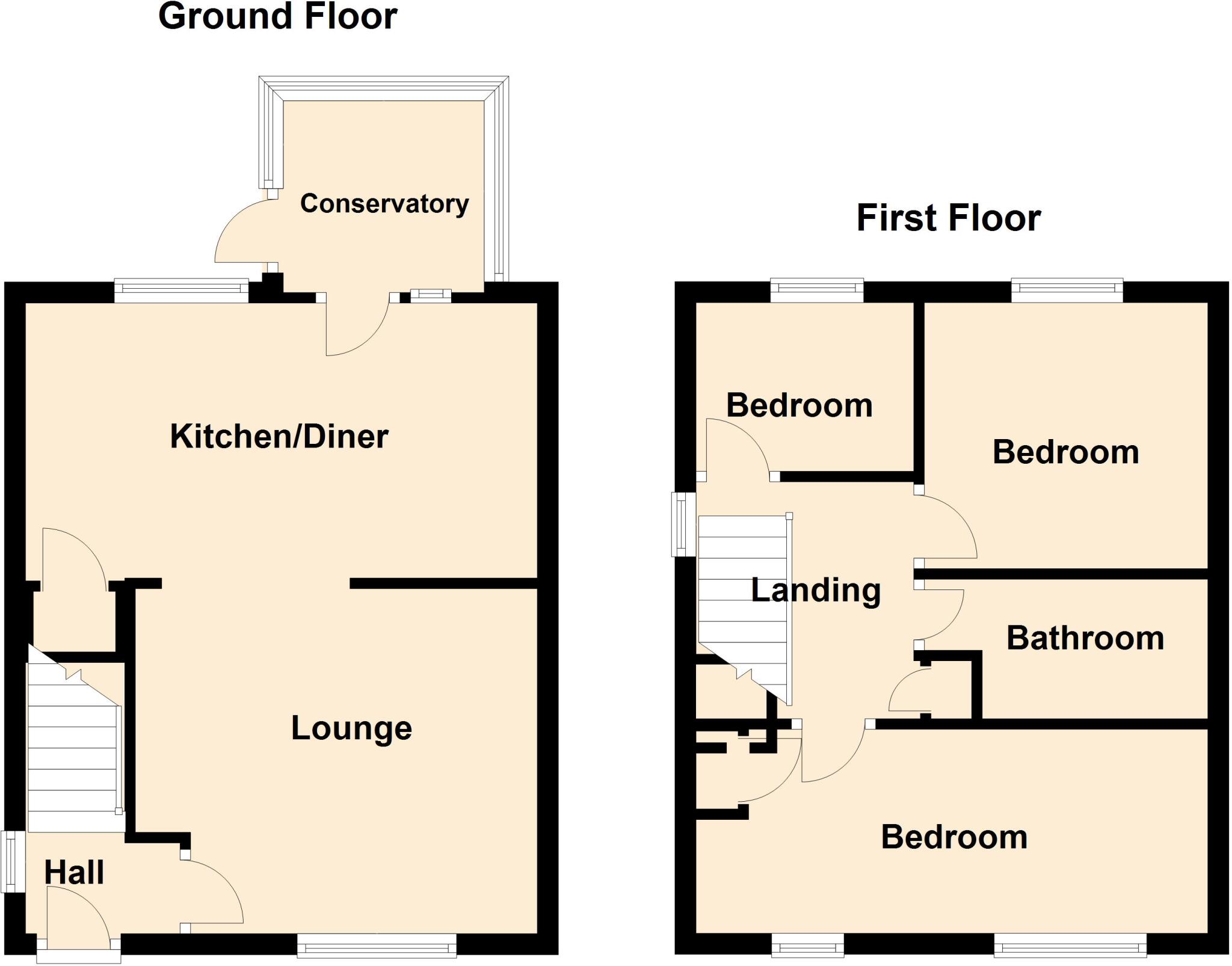 Perrotts Road, Sageston, Tenby, Pembrokeshire, SA70 floorplan