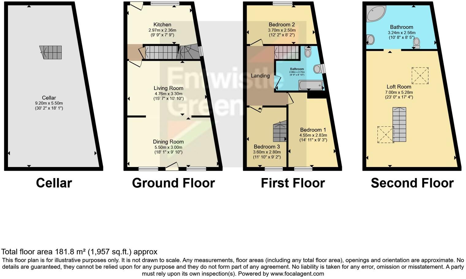 Chapel Green Road, WIGAN, Lancashire, WN2 floorplan