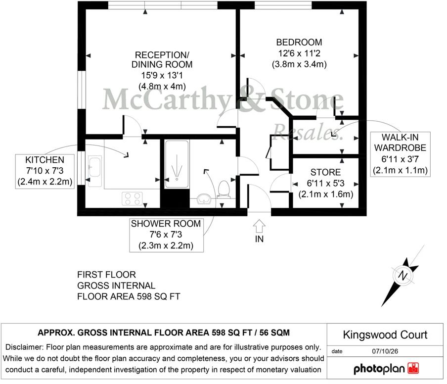 Kingswood Court, 47-51 Sidcup Hill, Sidcup floorplan